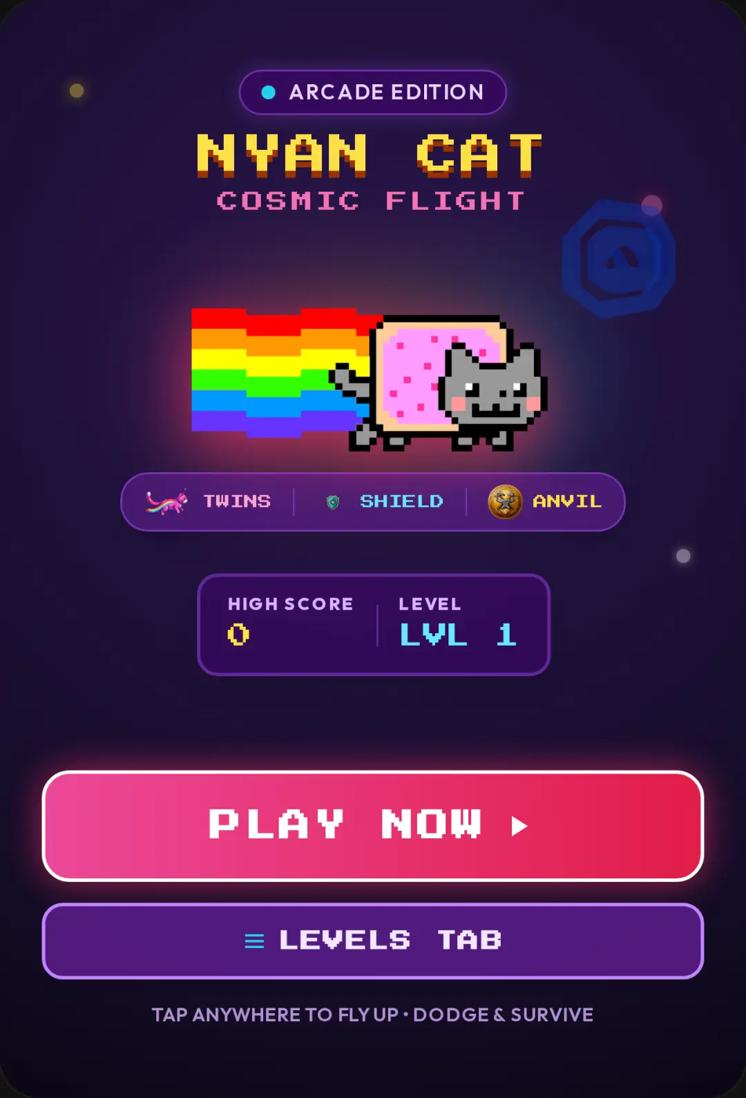 Nyan Cat: Cosmic Flight cover