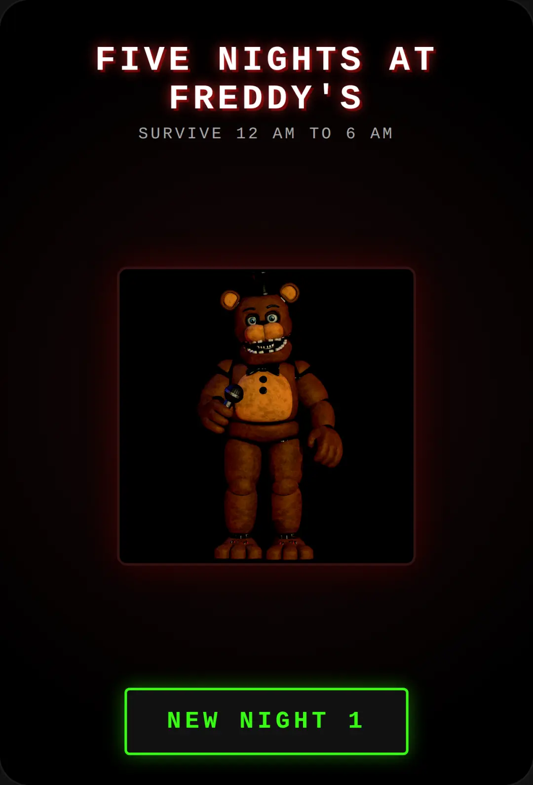 Five Nights at Freddy's cover