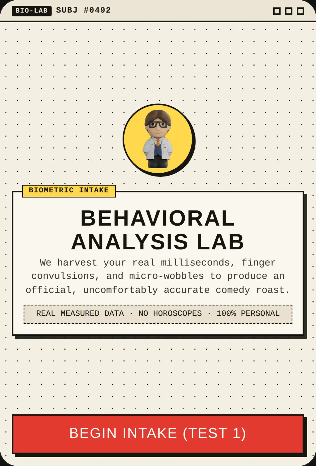 Behavioral Analysis Lab cover