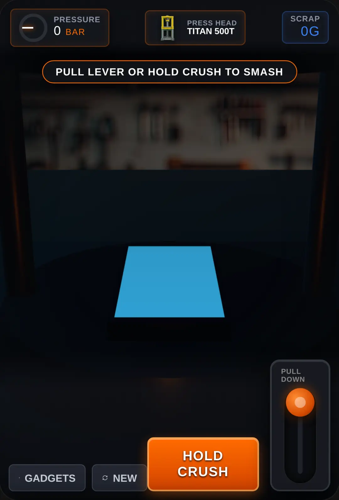 Hydraulic Press 3D - Gadget Crusher cover