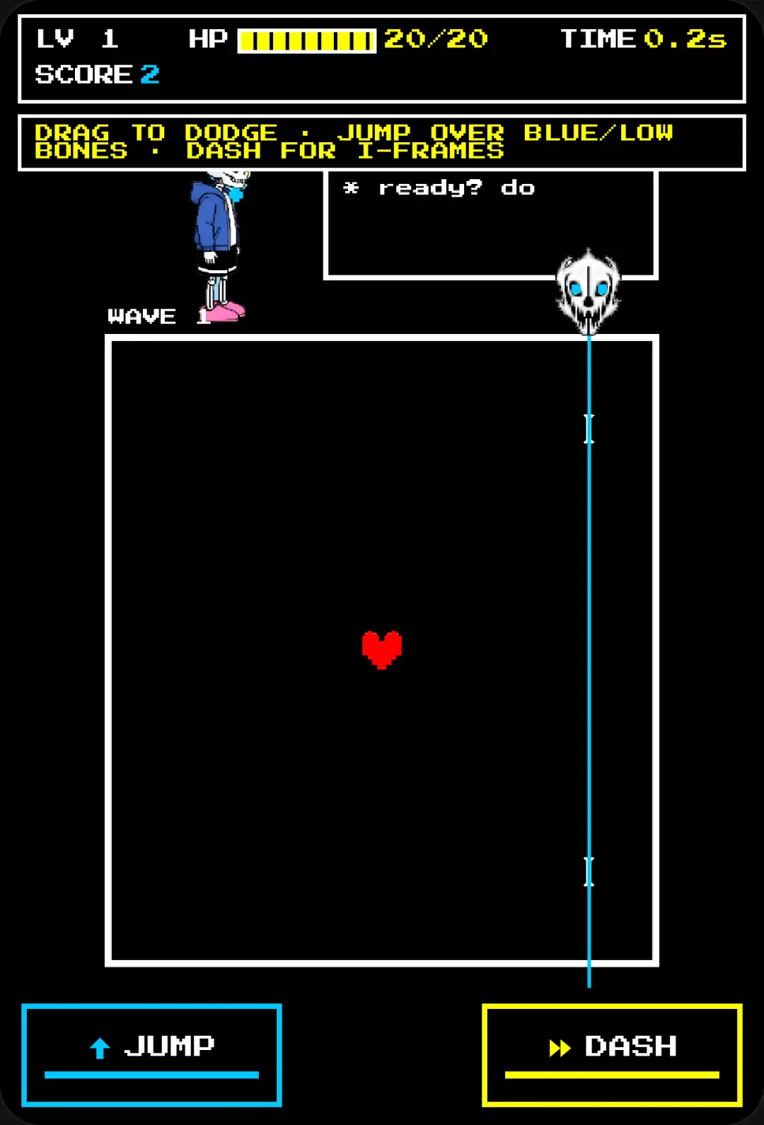 BAD TIME SURVIVAL could also put your hand on the screen move the heart cover