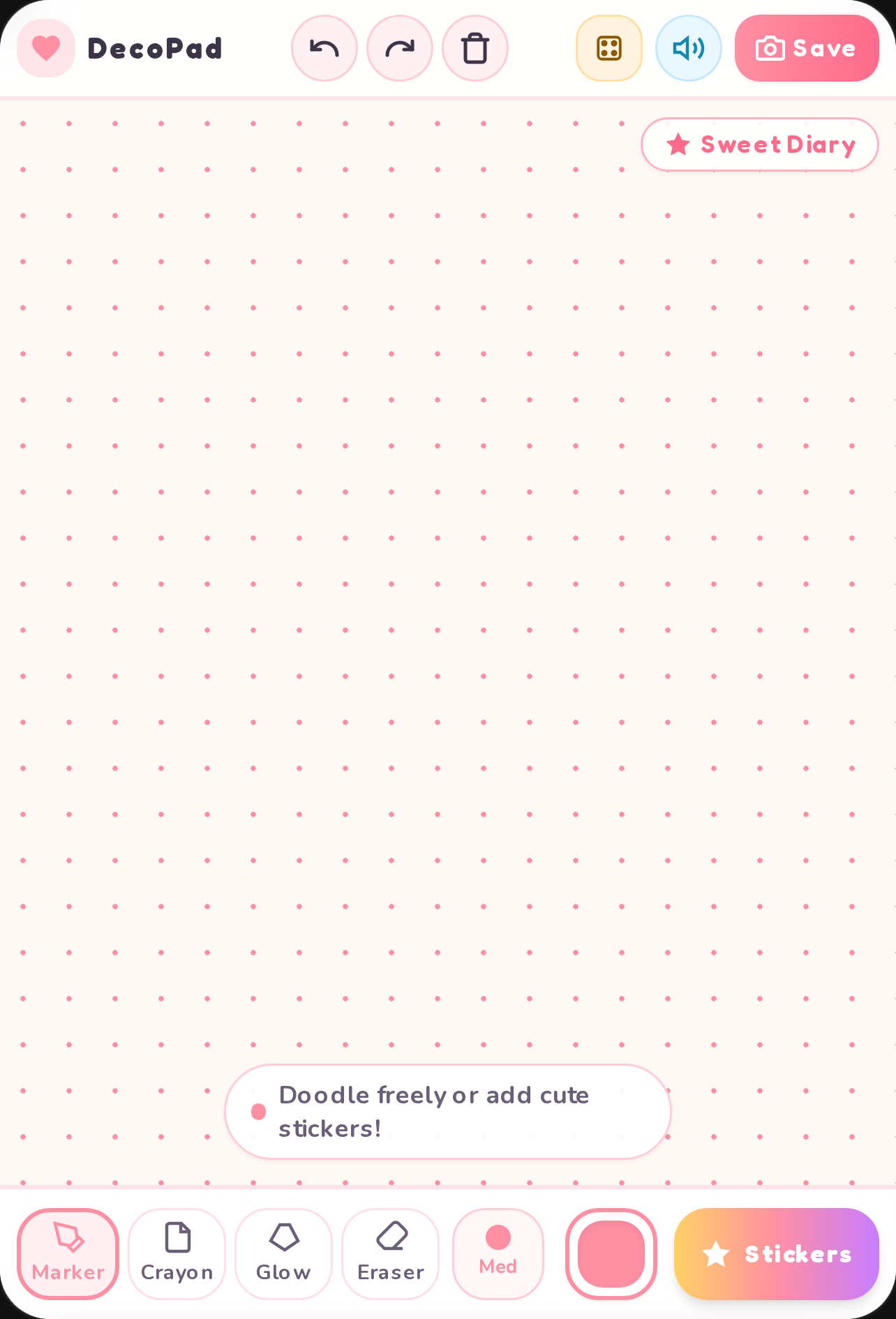 Kawaii Doodle and Deco Pad cover