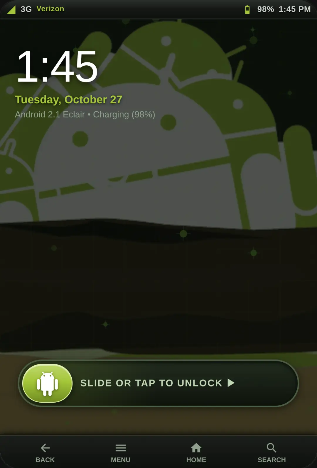 Android 2.1 Eclair cover