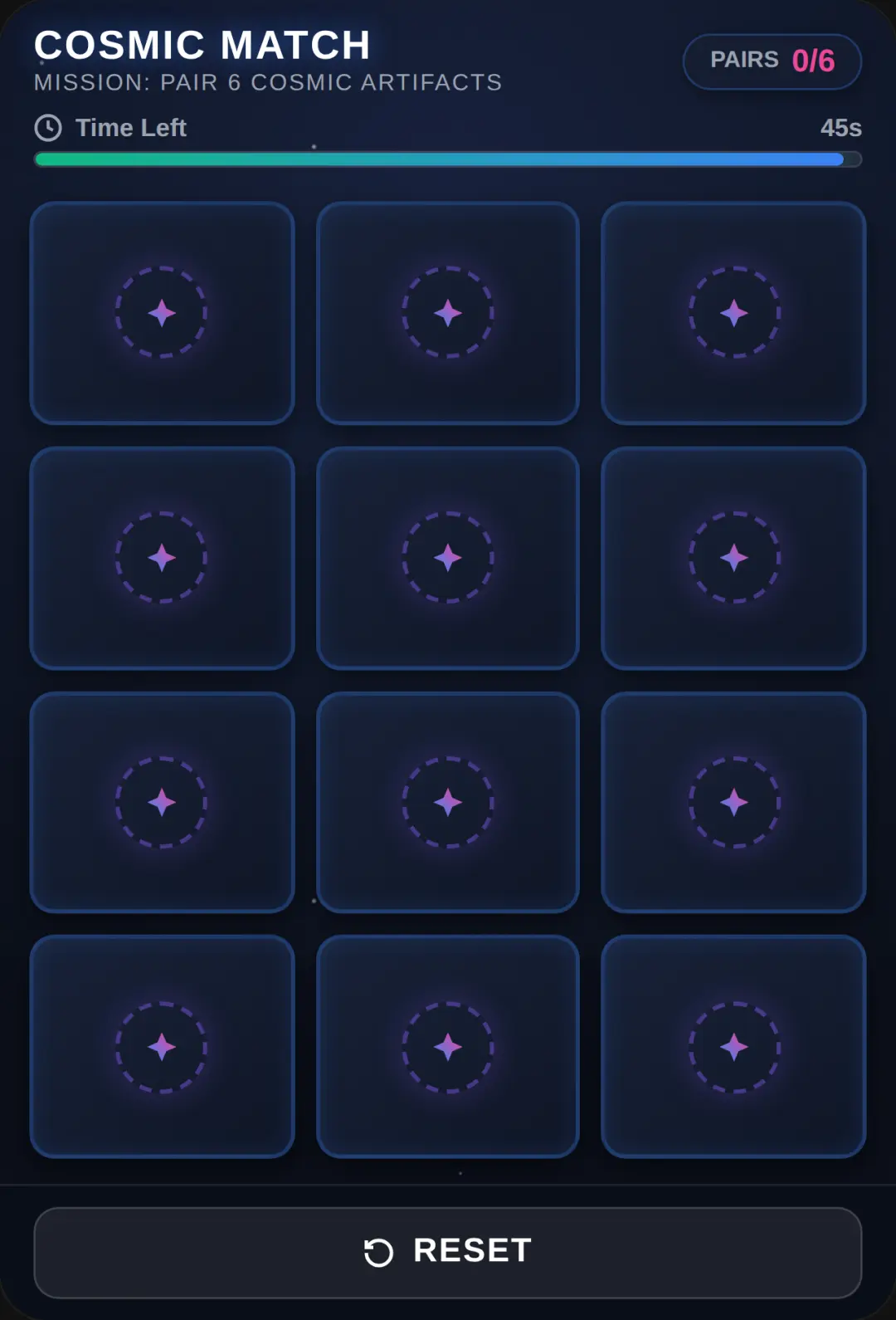 Cosmic Memory Match cover