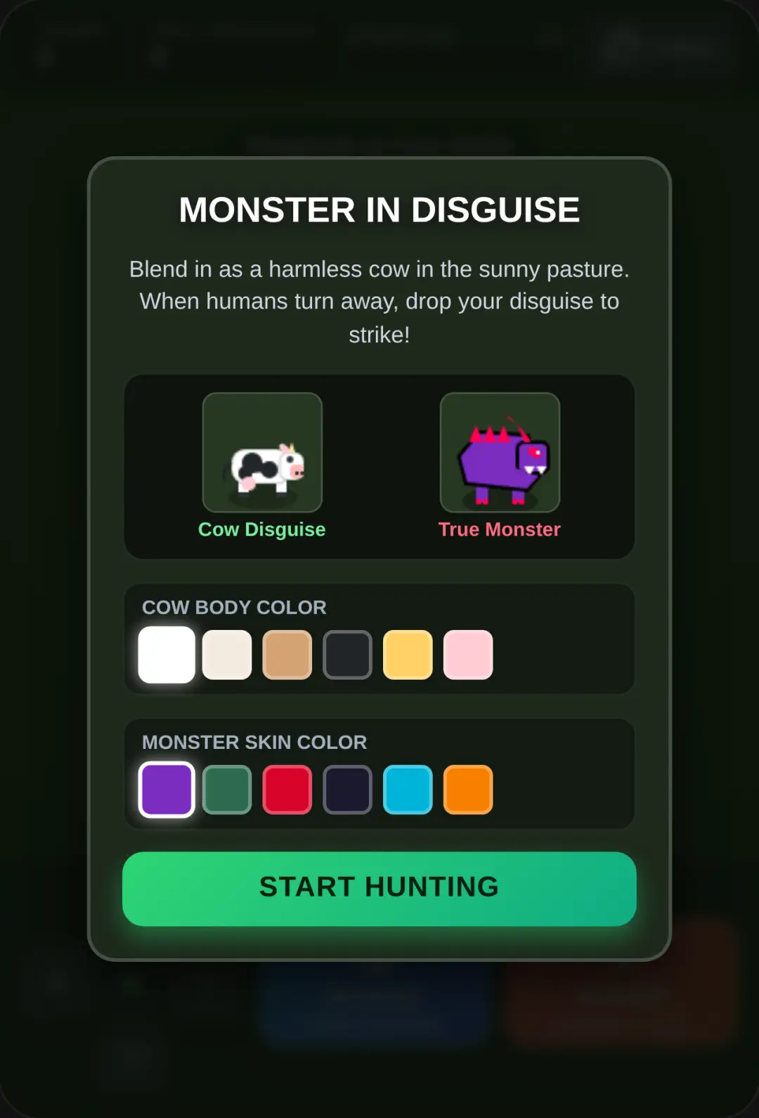 Monster in Disguise: Cow Field cover