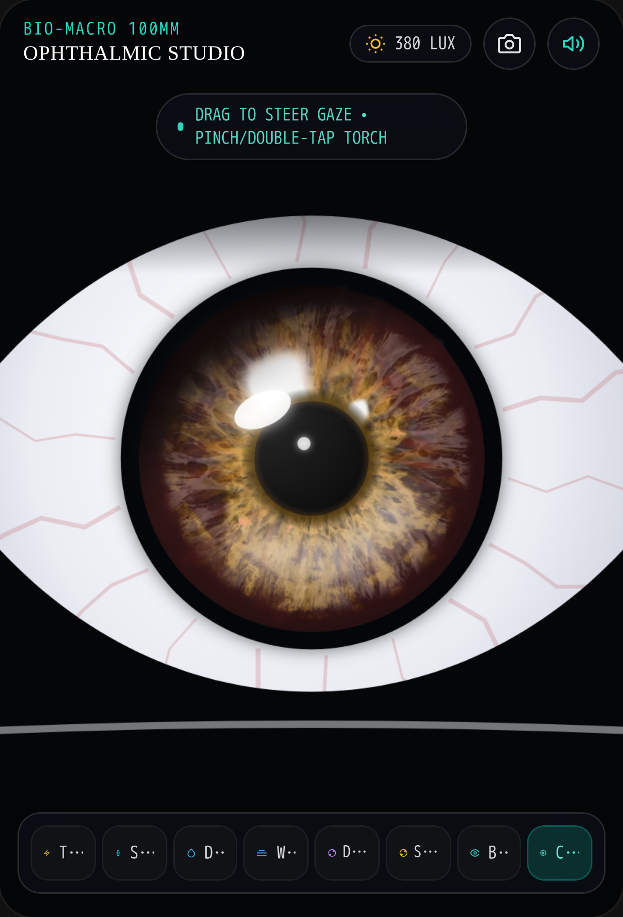 Macro Ophthalmic Studio - Hyper-Realistic Eye Simulation cover