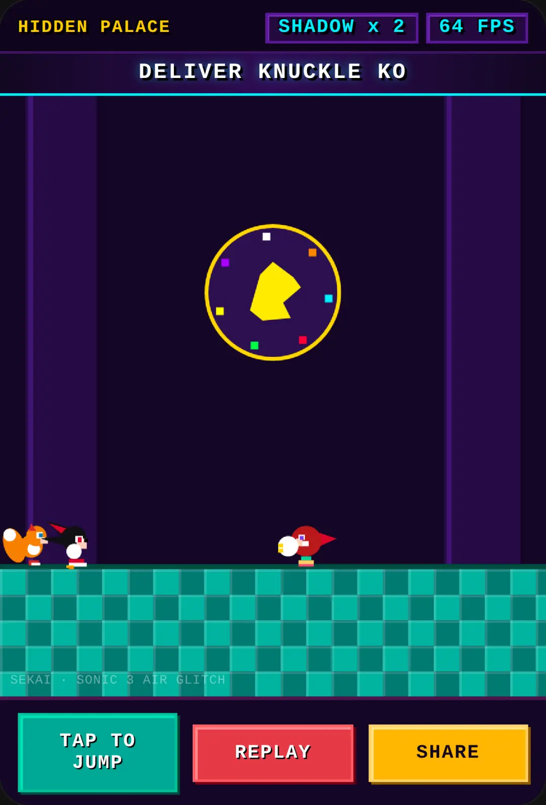 Knuckle KO: Glitched Hidden Palace Duel cover