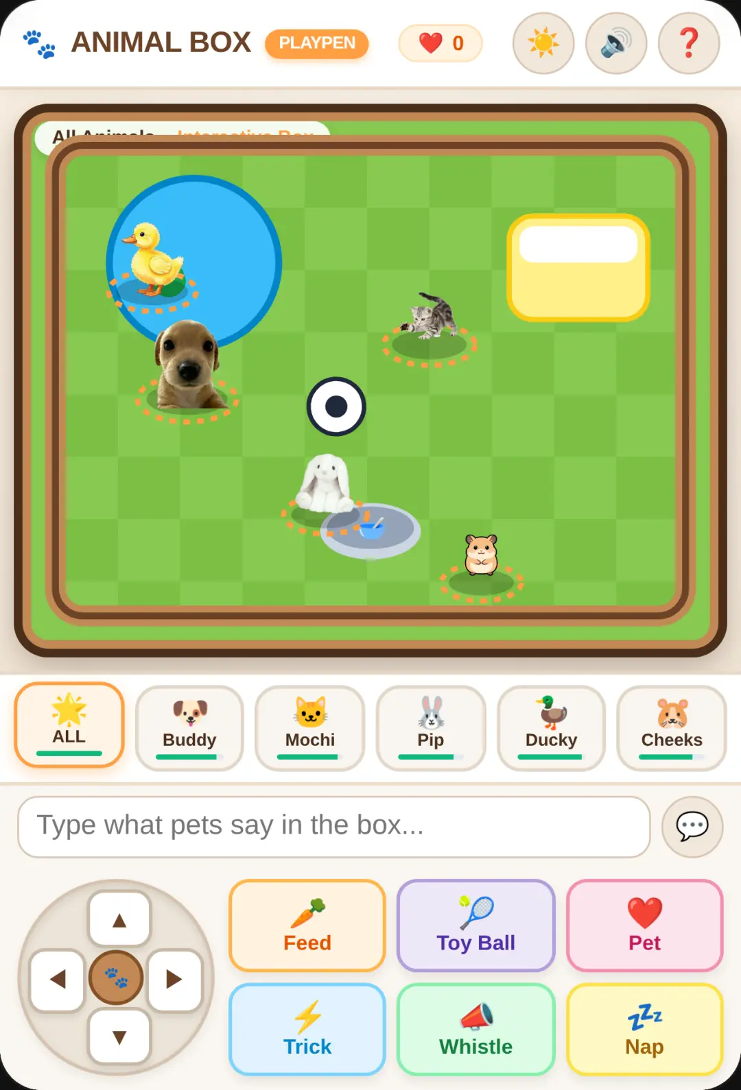 Pet Box - Animal Playpen . Play with your pets and make them happy cover