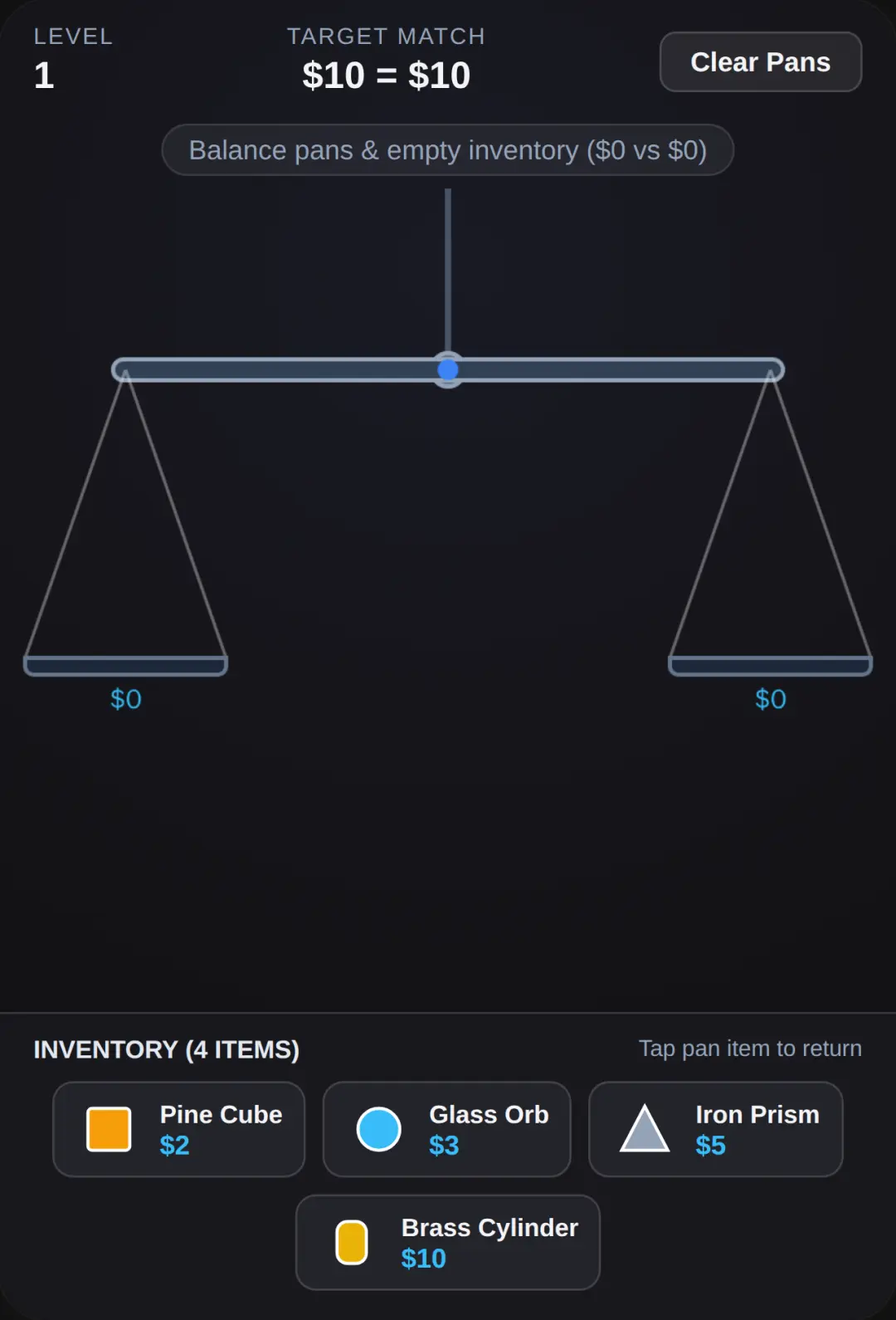 Balance Scale: Price Match cover
