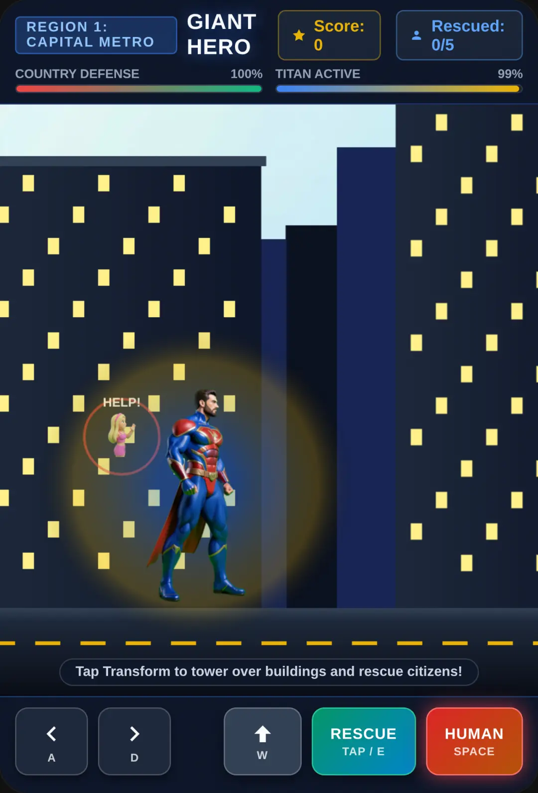 Giant Hero resque cover