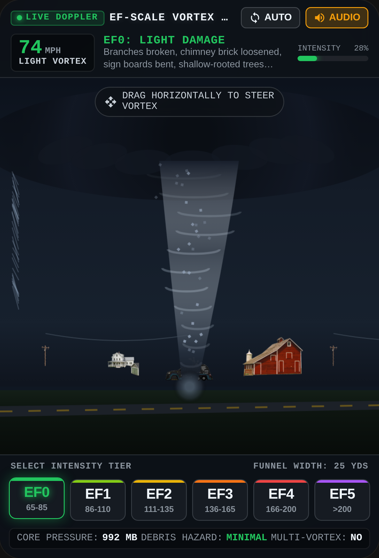 EF-Scale Vortex Telemetry // 2D Tornado Simulator good cover
