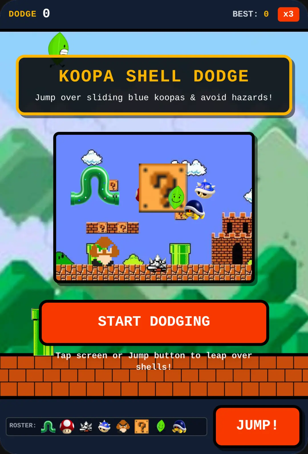 Koopa Shell Dodge cover