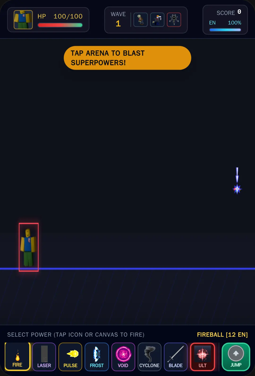 Roblox Superpower Arena cover