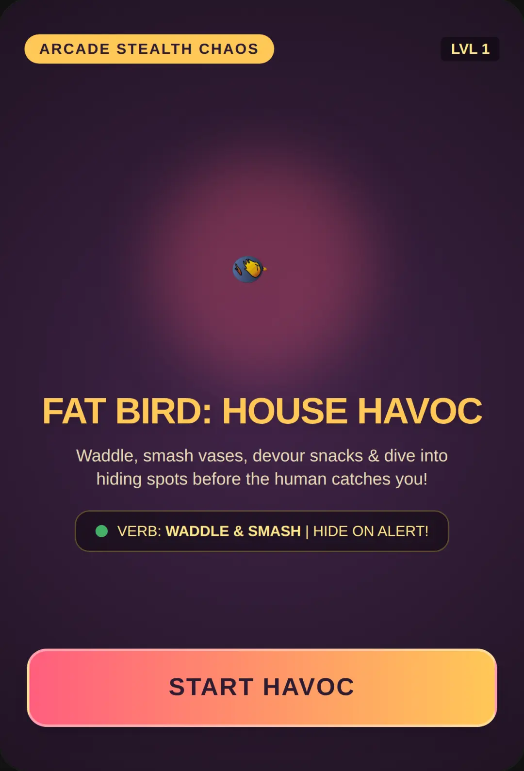 Fat Bird: House Havoc cover