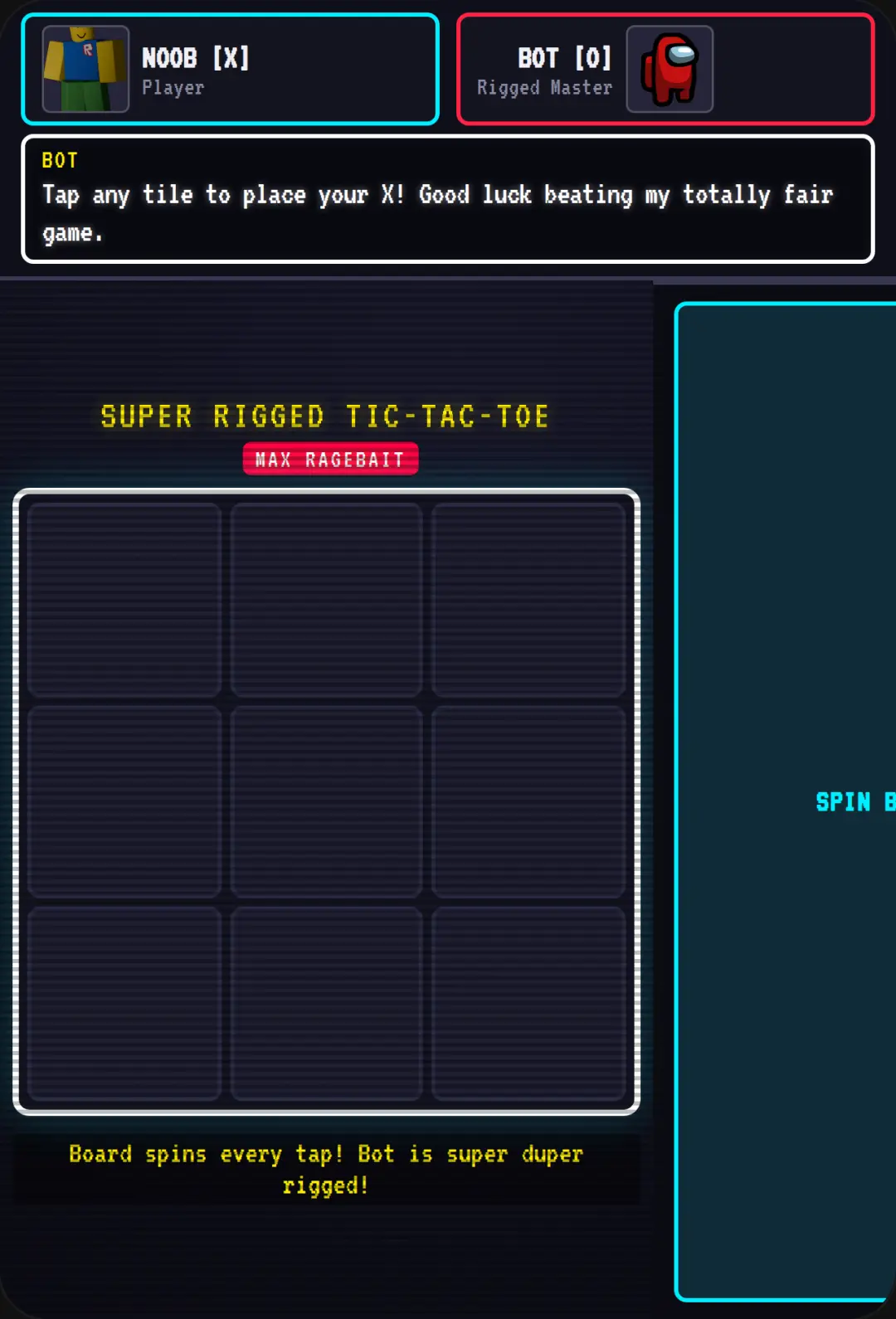Rigged Tic-Tac-Toe cover