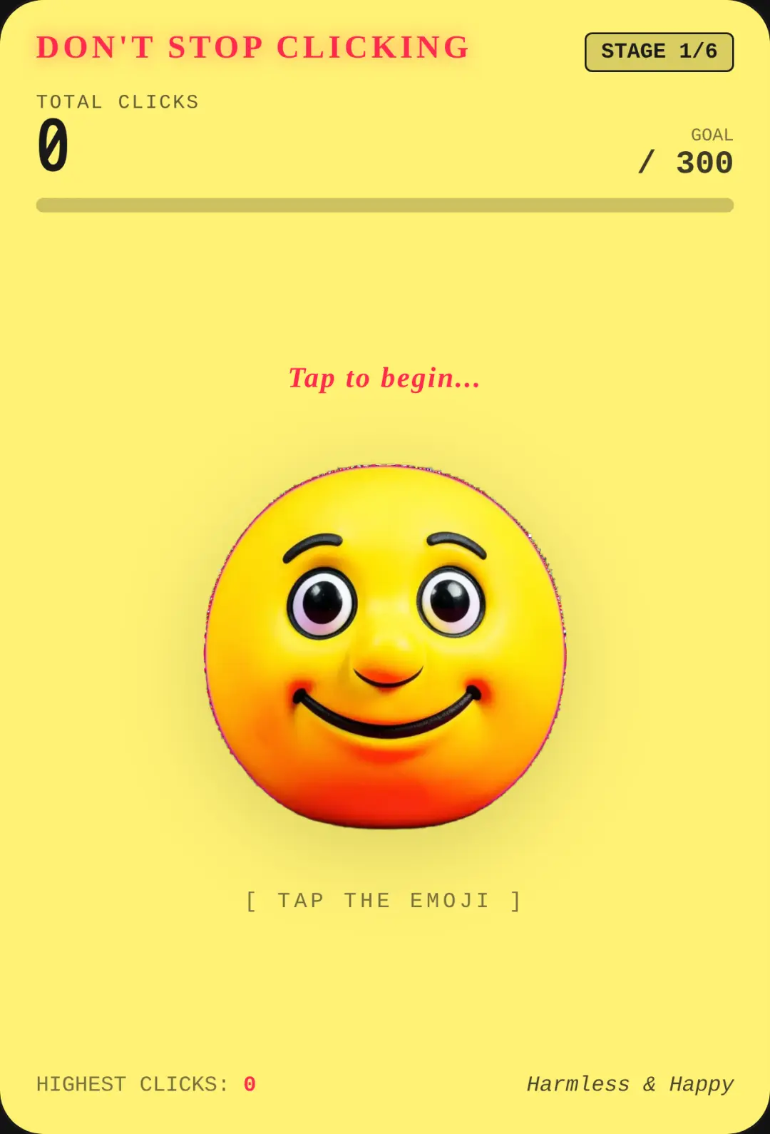DON'T STOP CLICKING cover