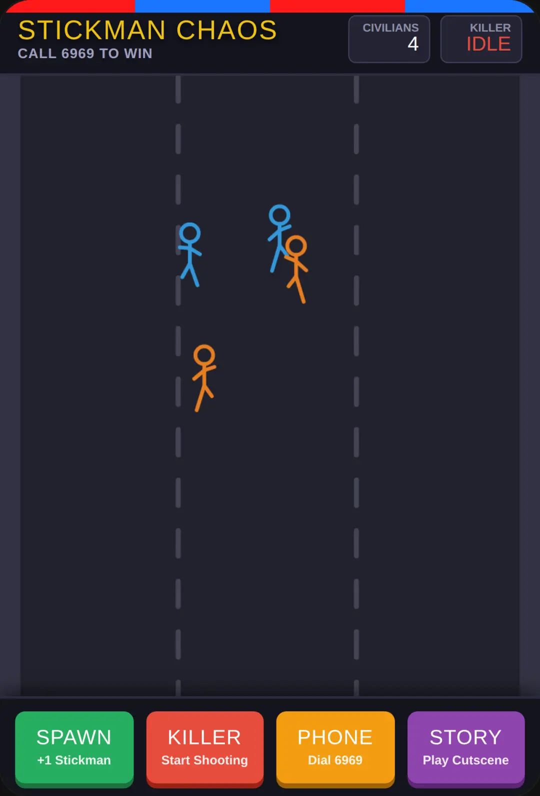Stickman Chaos: Call 6969 cover