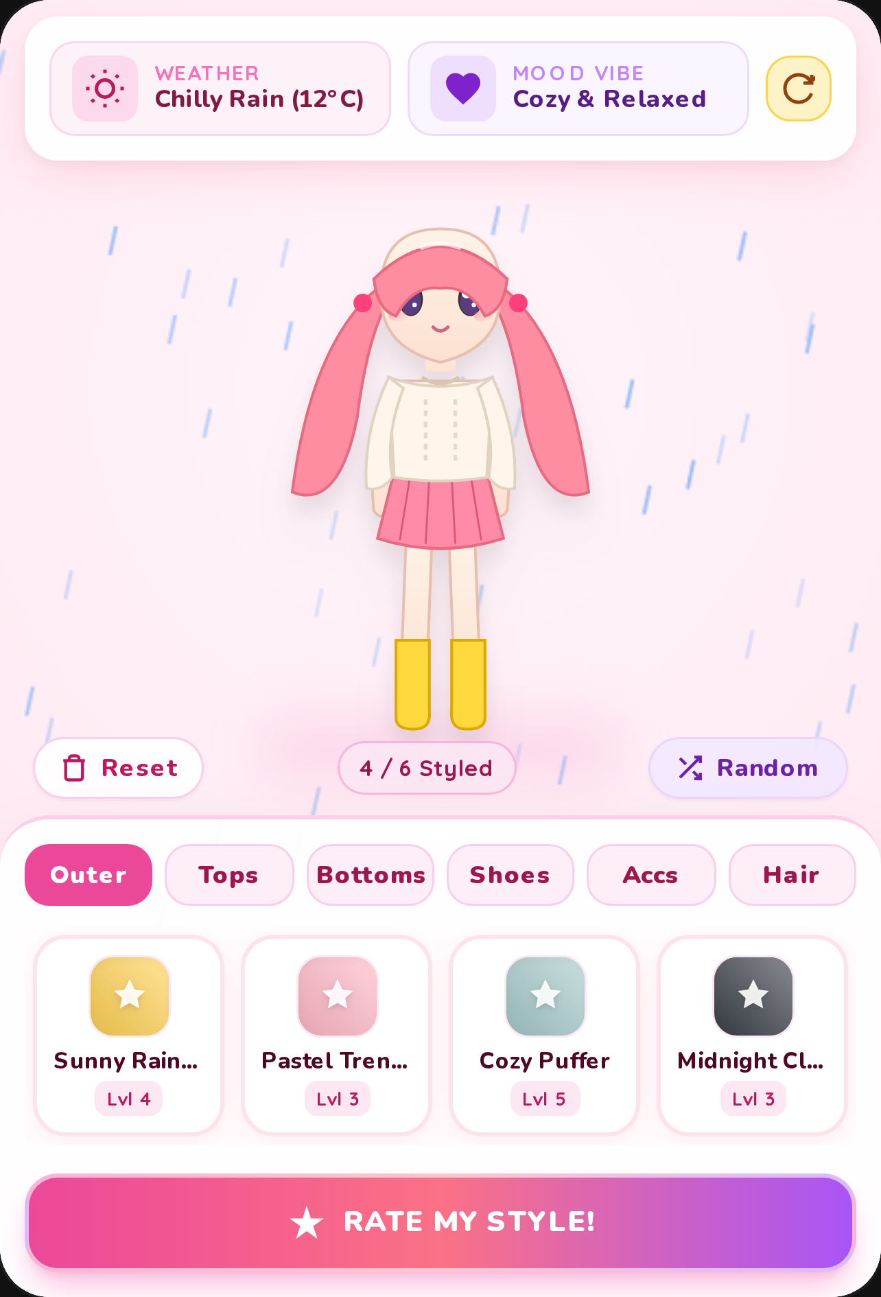 Anime Weather & Mood Dress-Up cover