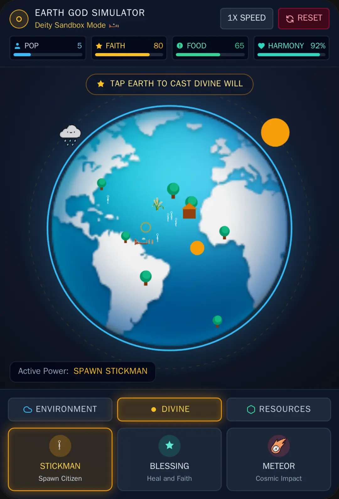 Earth God Simulator cover
