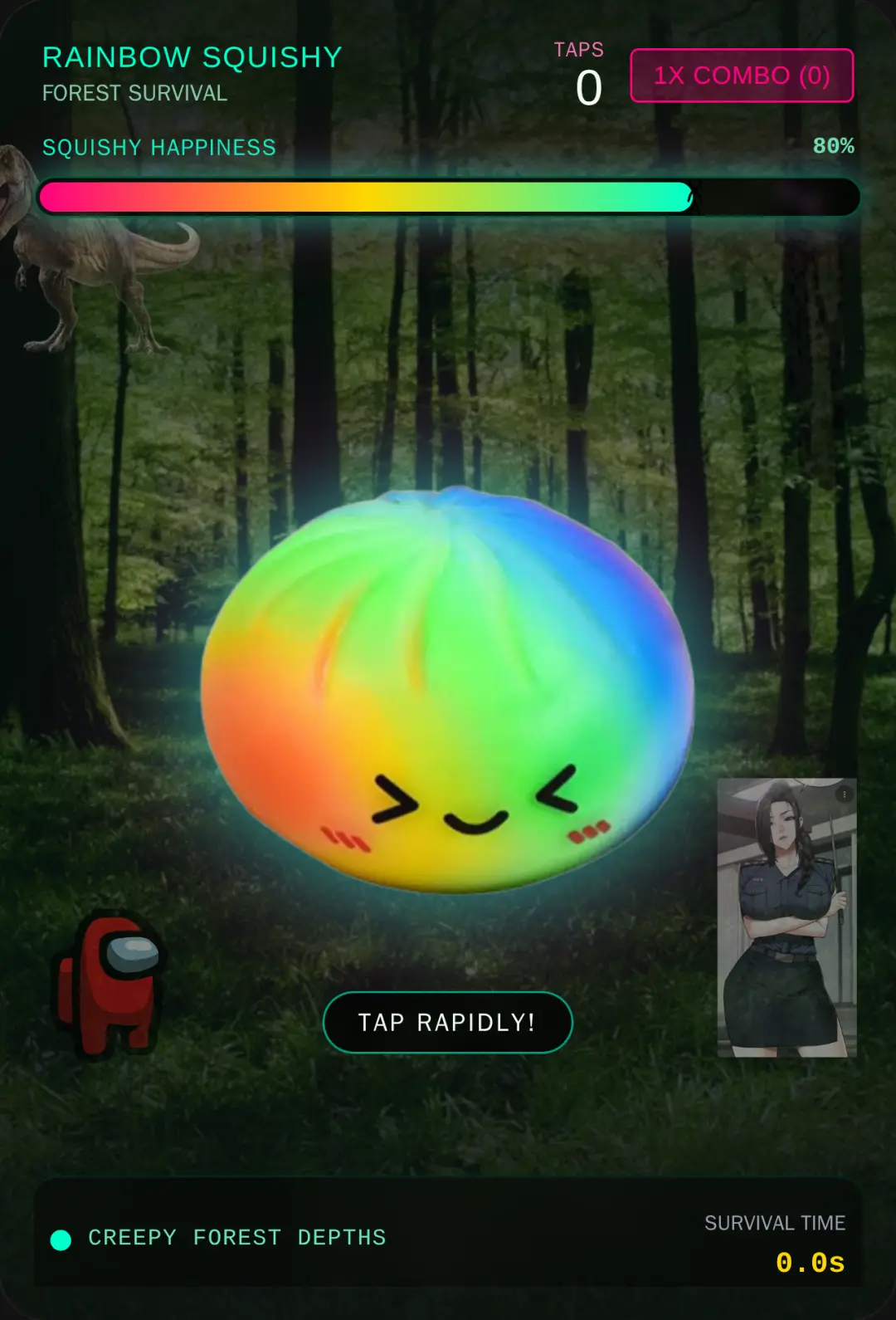 Rainbow Squishy: Forest Panic cover