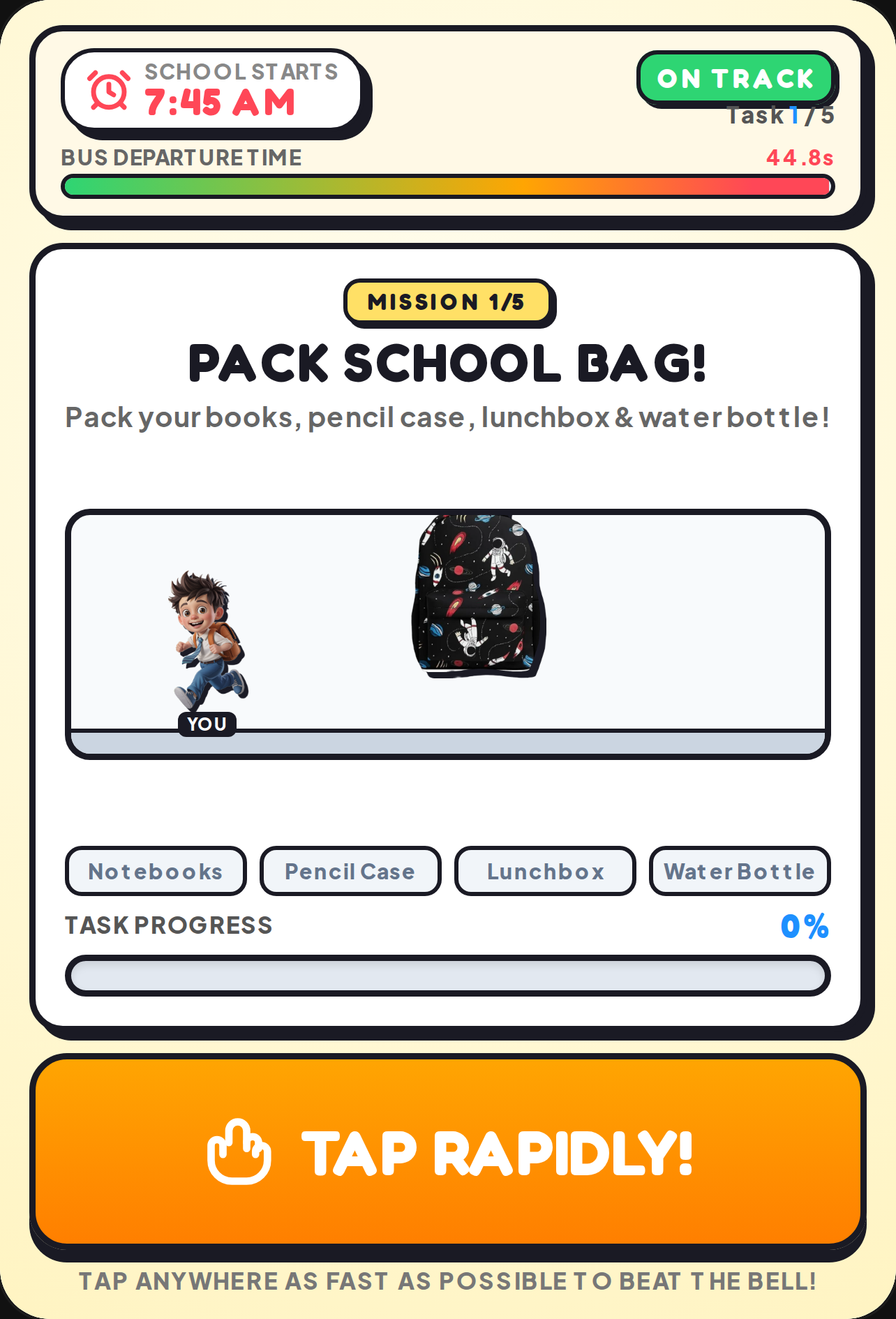Morning Rush: School Dash! cover