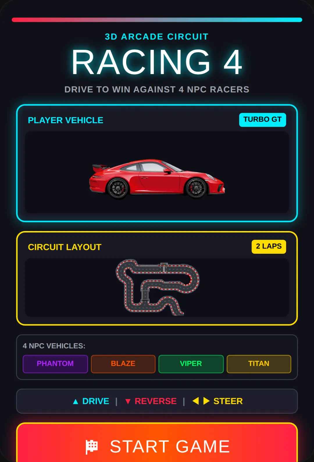 Racing 4 - 3D Arcade Racer cover
