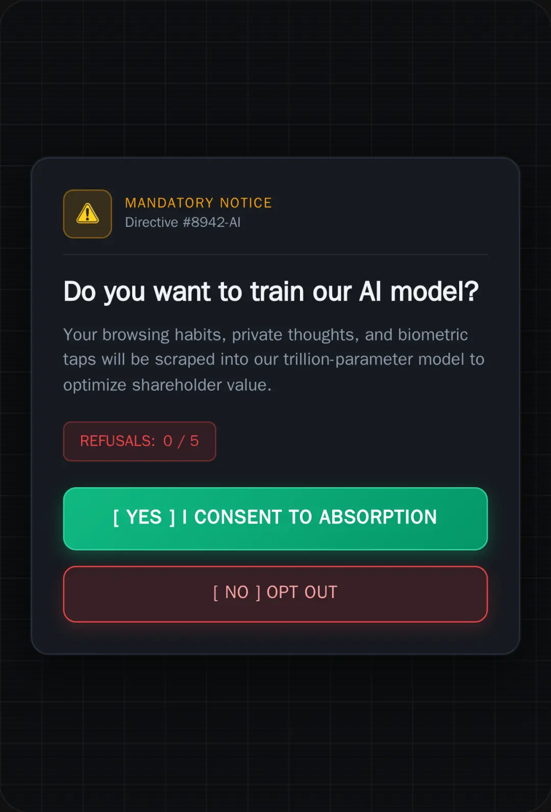 Train AI? cover