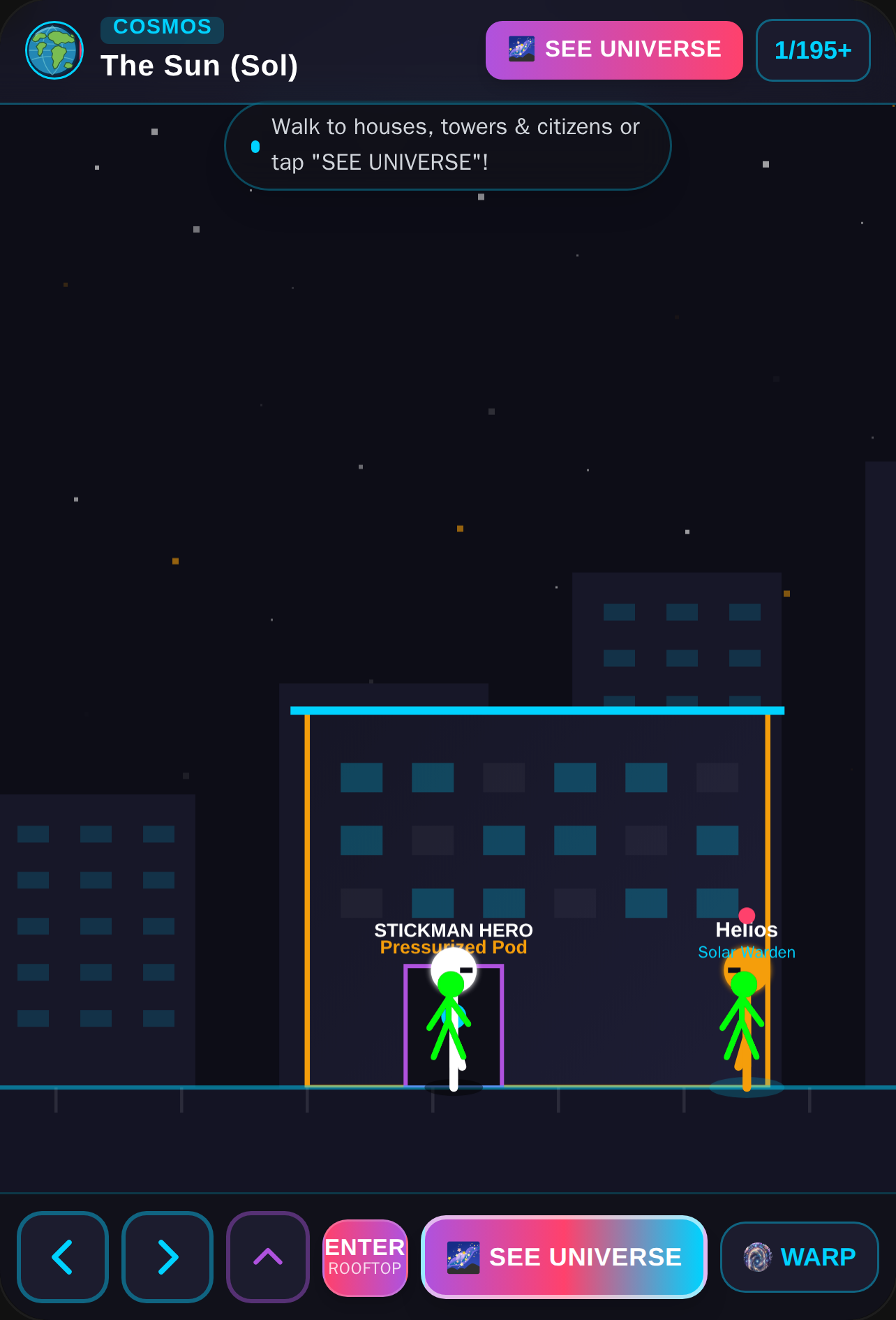 Galactic Stickman Odyssey - Multiverse RPG cover