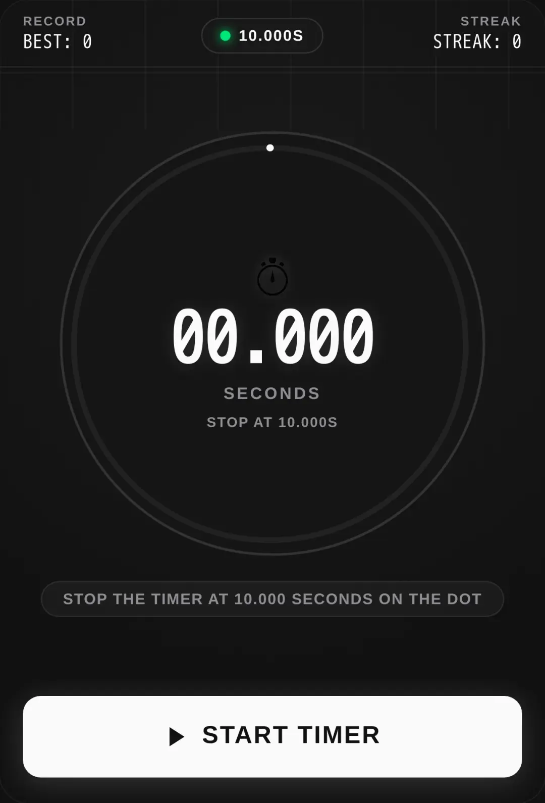 10 Second stop cover