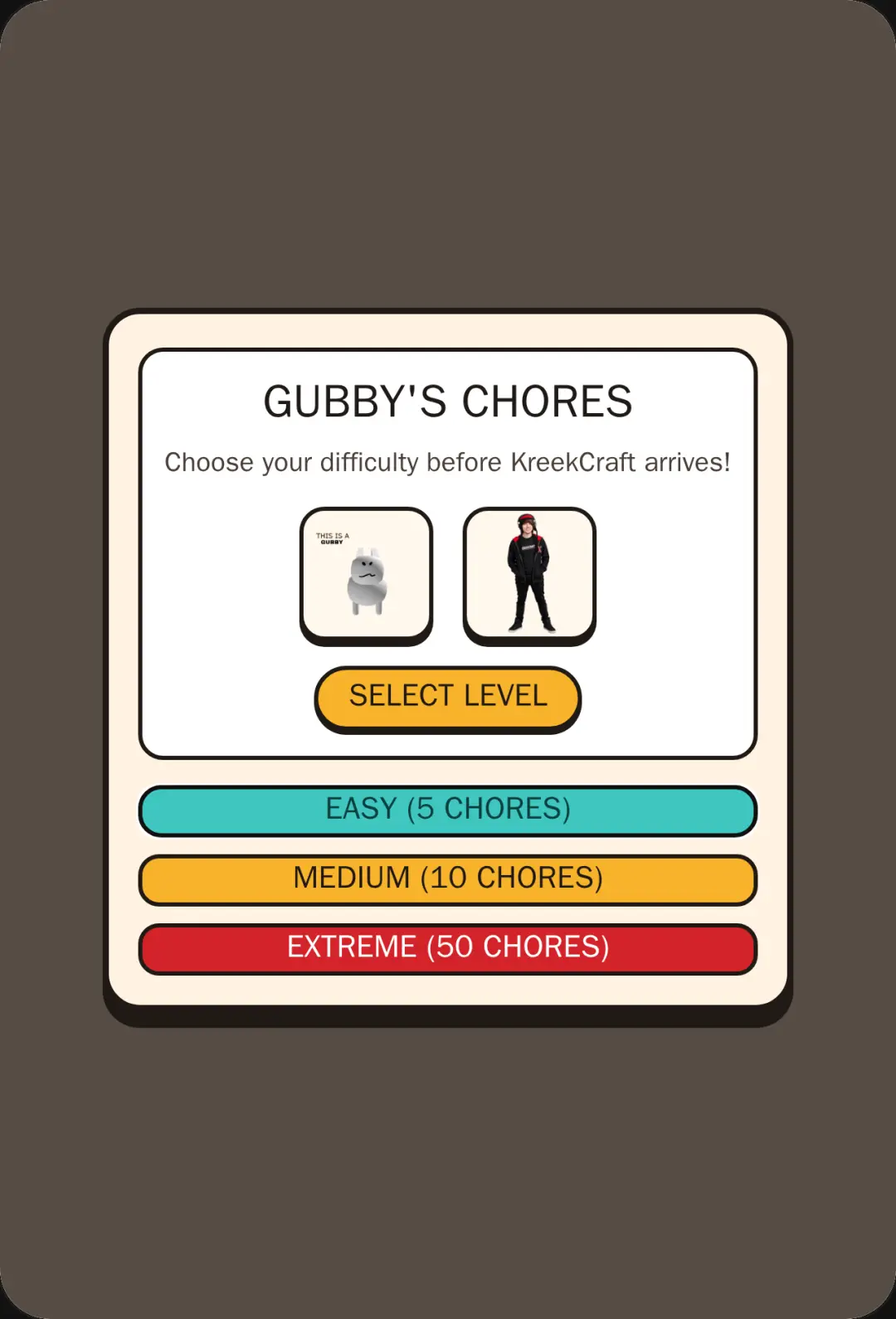 Gubby Does His Chores cover
