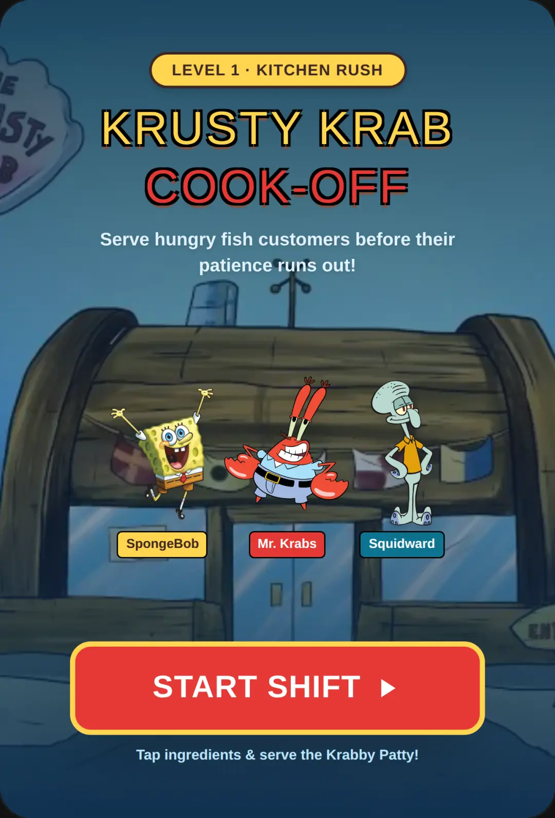 Krusty Krab Cook-Off cover