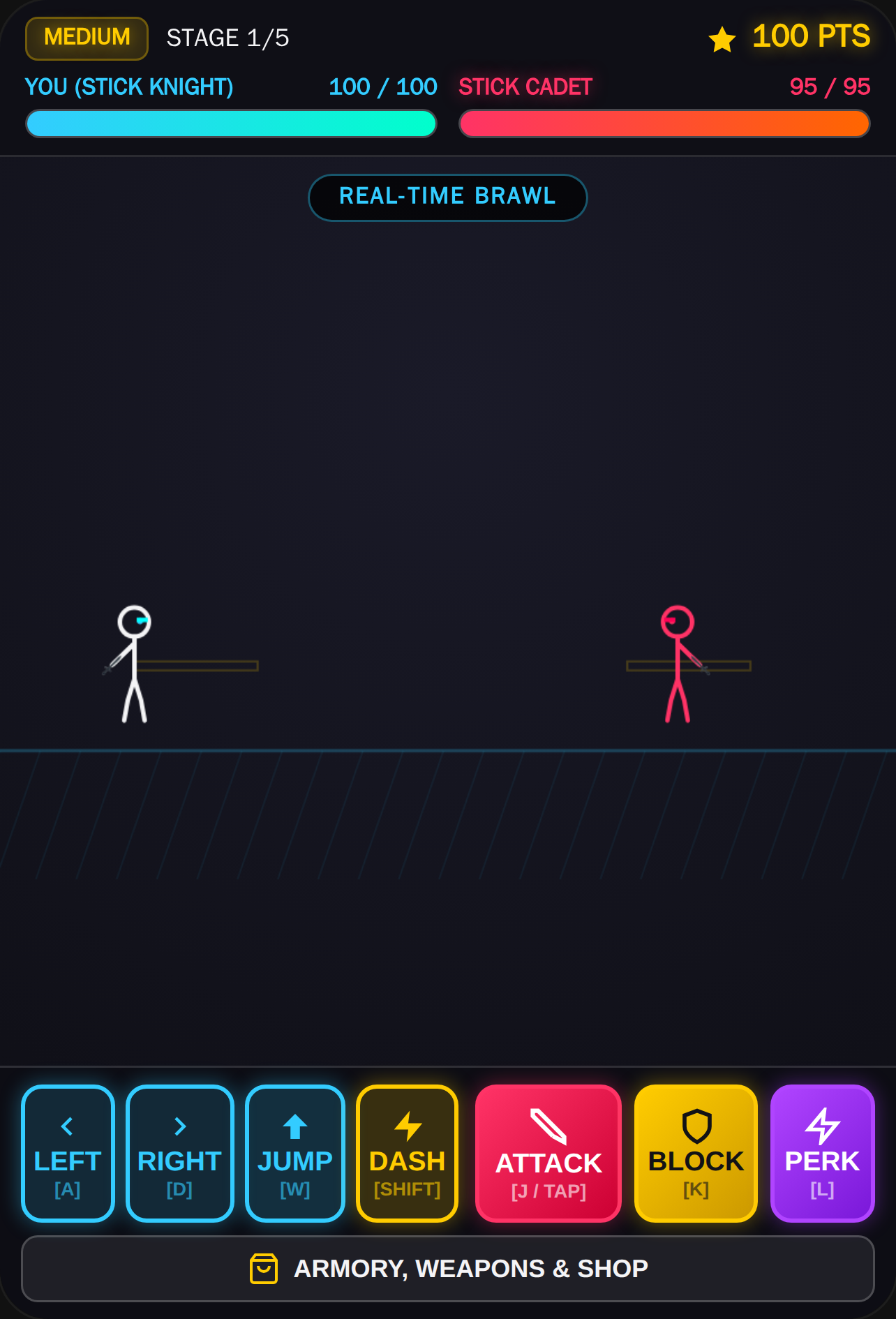 Stickman Brawler Arena cover