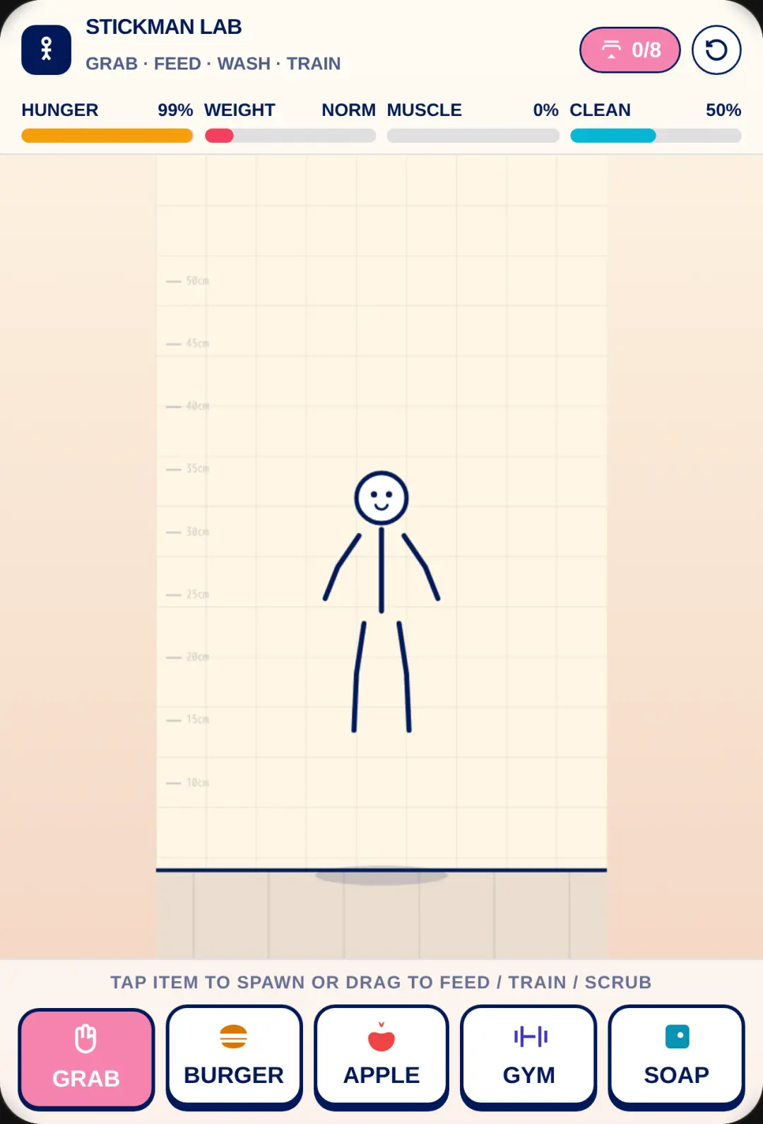 Stickman Ragdoll Care: Endings cover
