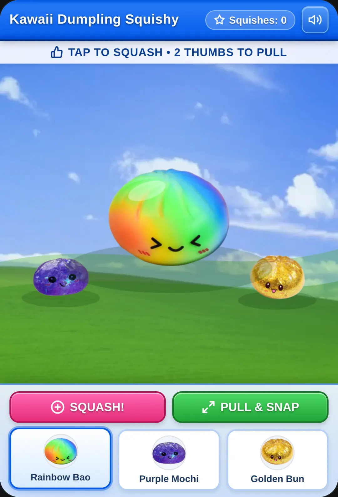 Kawaii Dumpling Squishy Toy cover