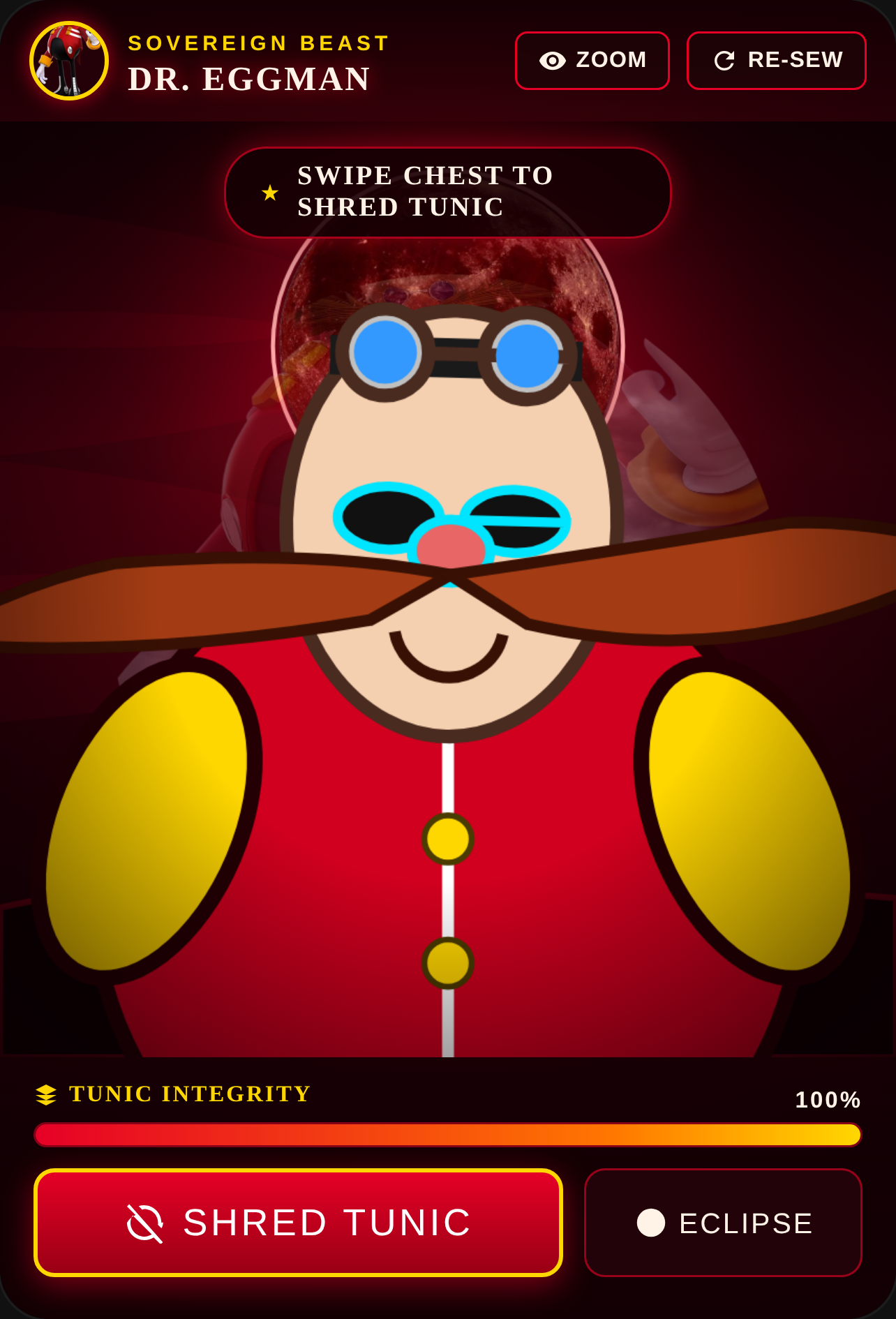 Dr. Eggman - Lunar Wrath cover