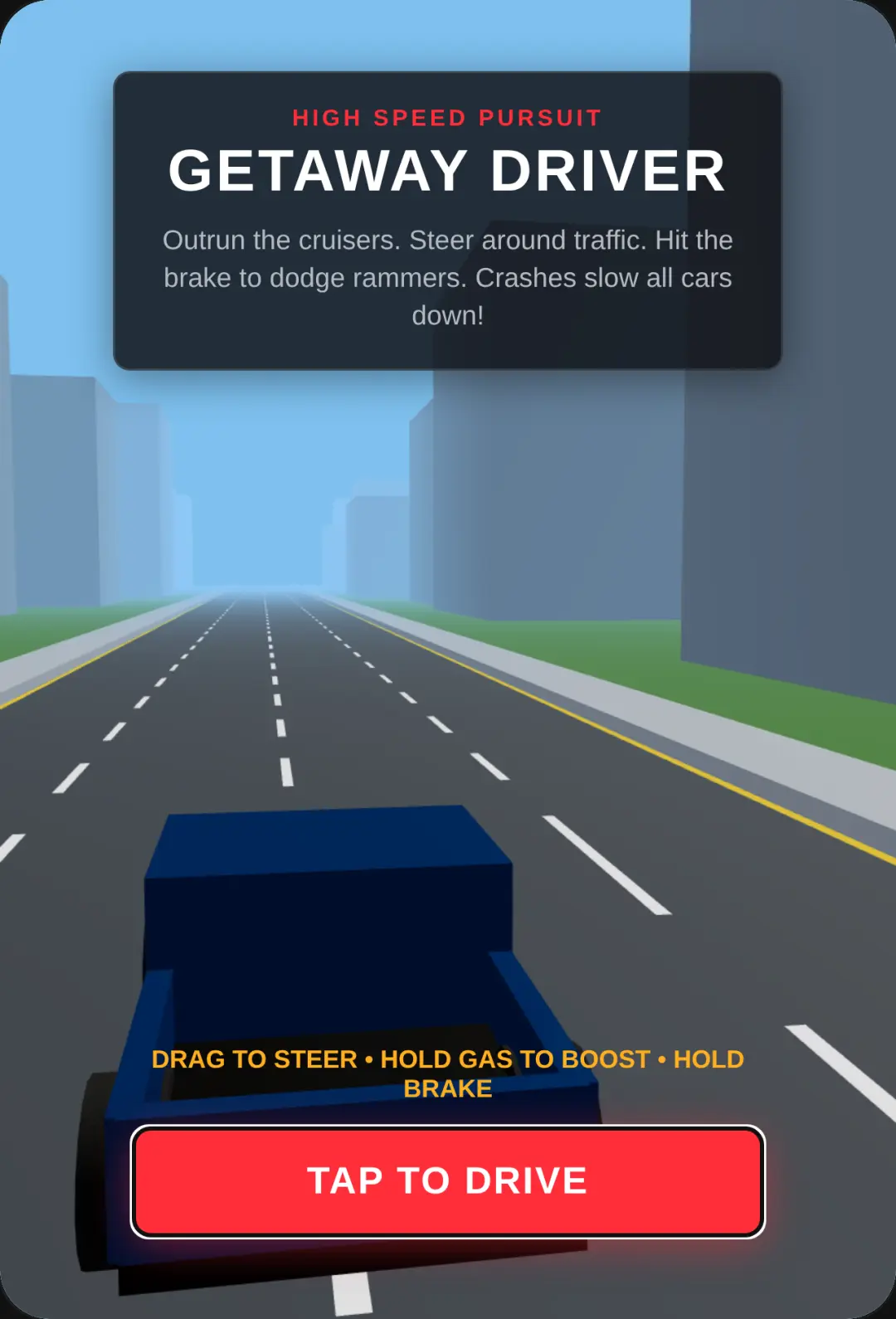 Getaway Driver - 3D Police Chase cover