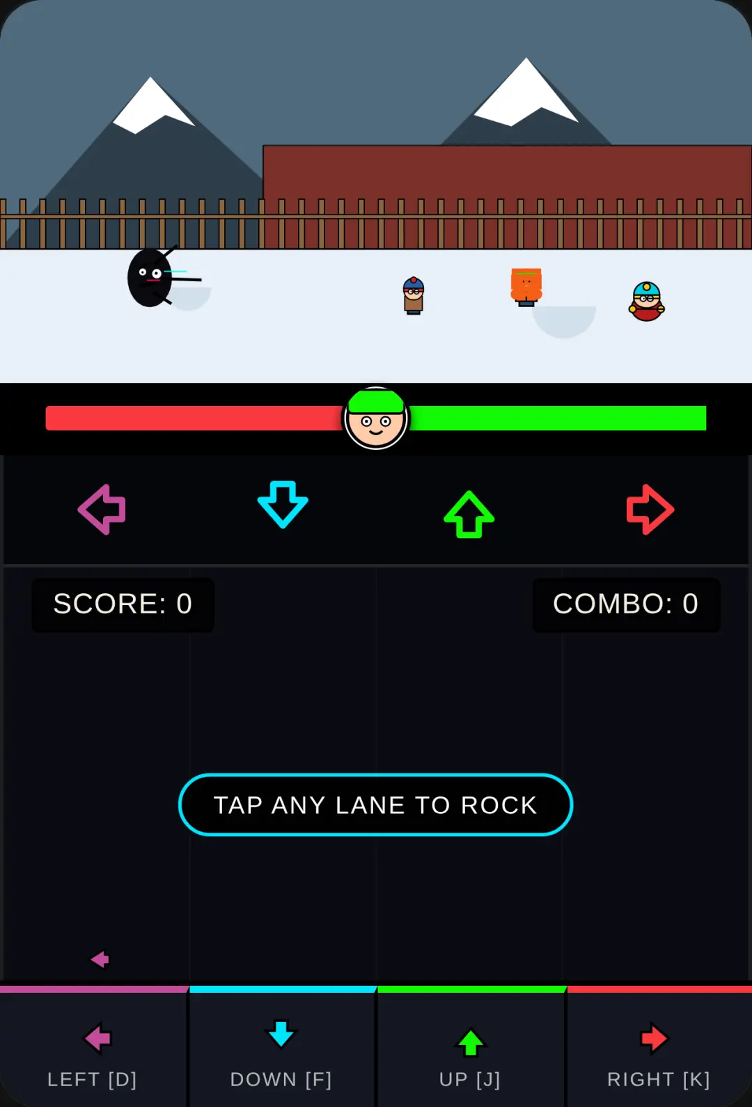Friday Night Funkin': BloodBath South Park cover