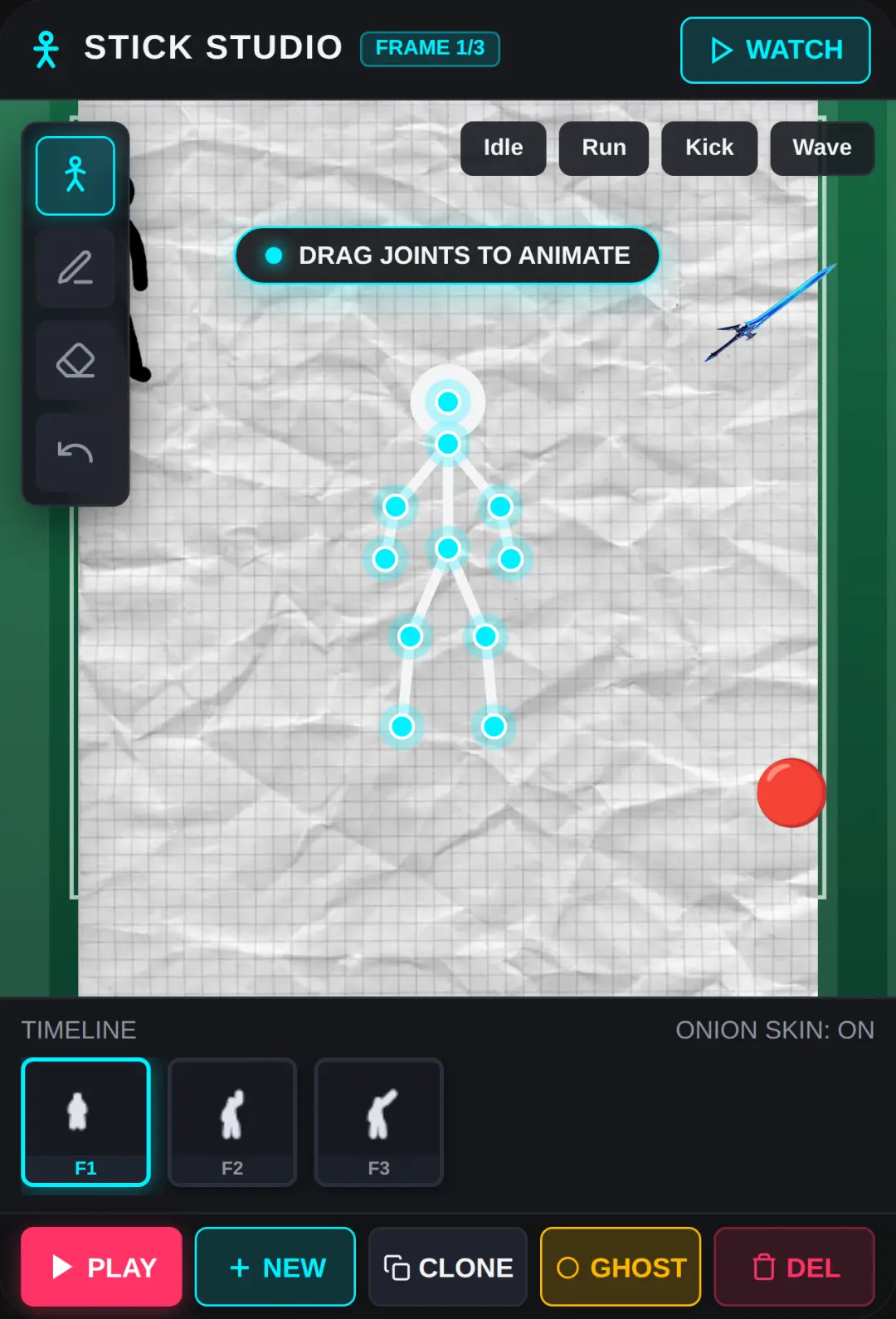 Stickman Studio - Frame by Frame Animator cover