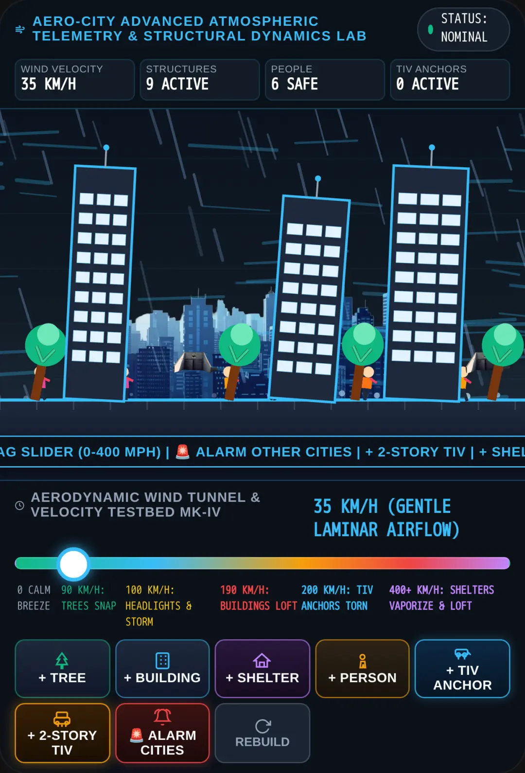 AeroCity: Wind Velocity Test Lab cover