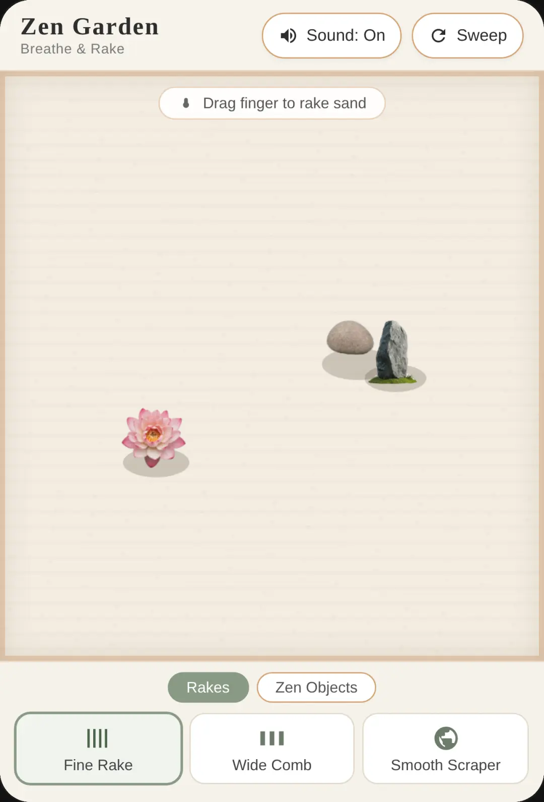 Zen Sand Garden cover
