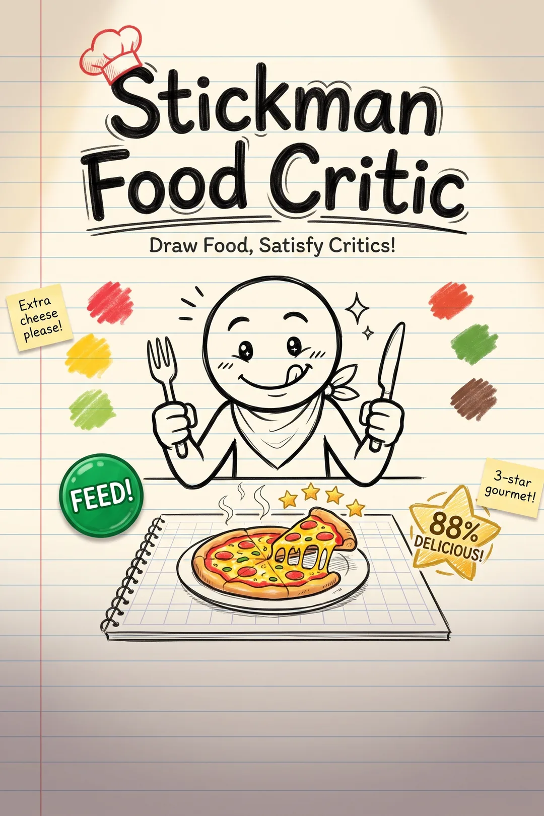 Stickman Food Critic