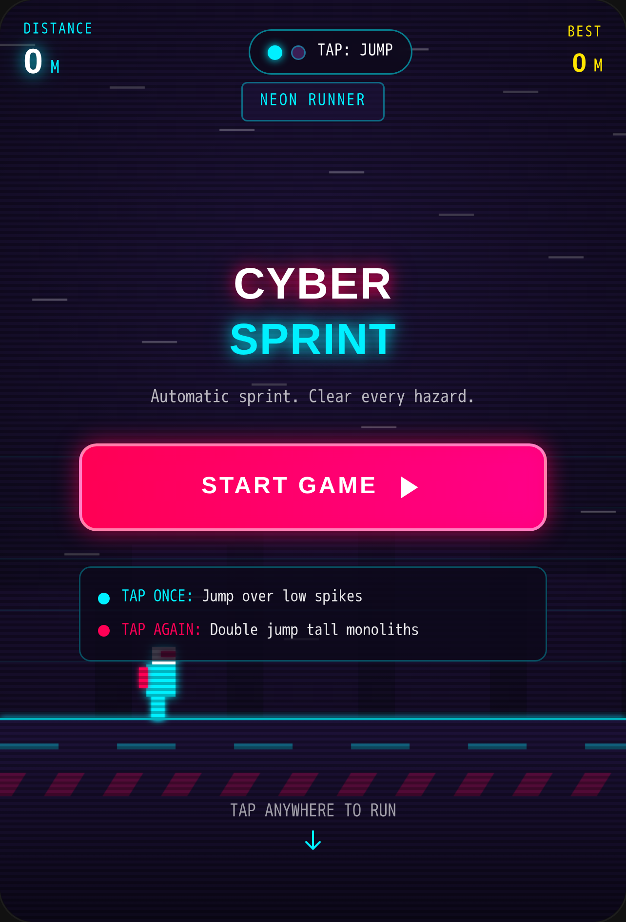 Neon Cyber Runner cover
