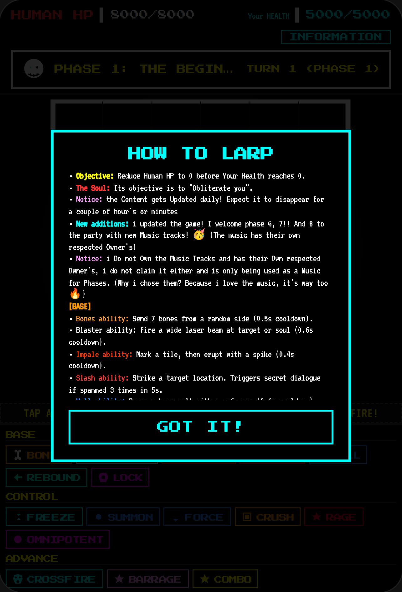 Sans Boss: Trap the Soul