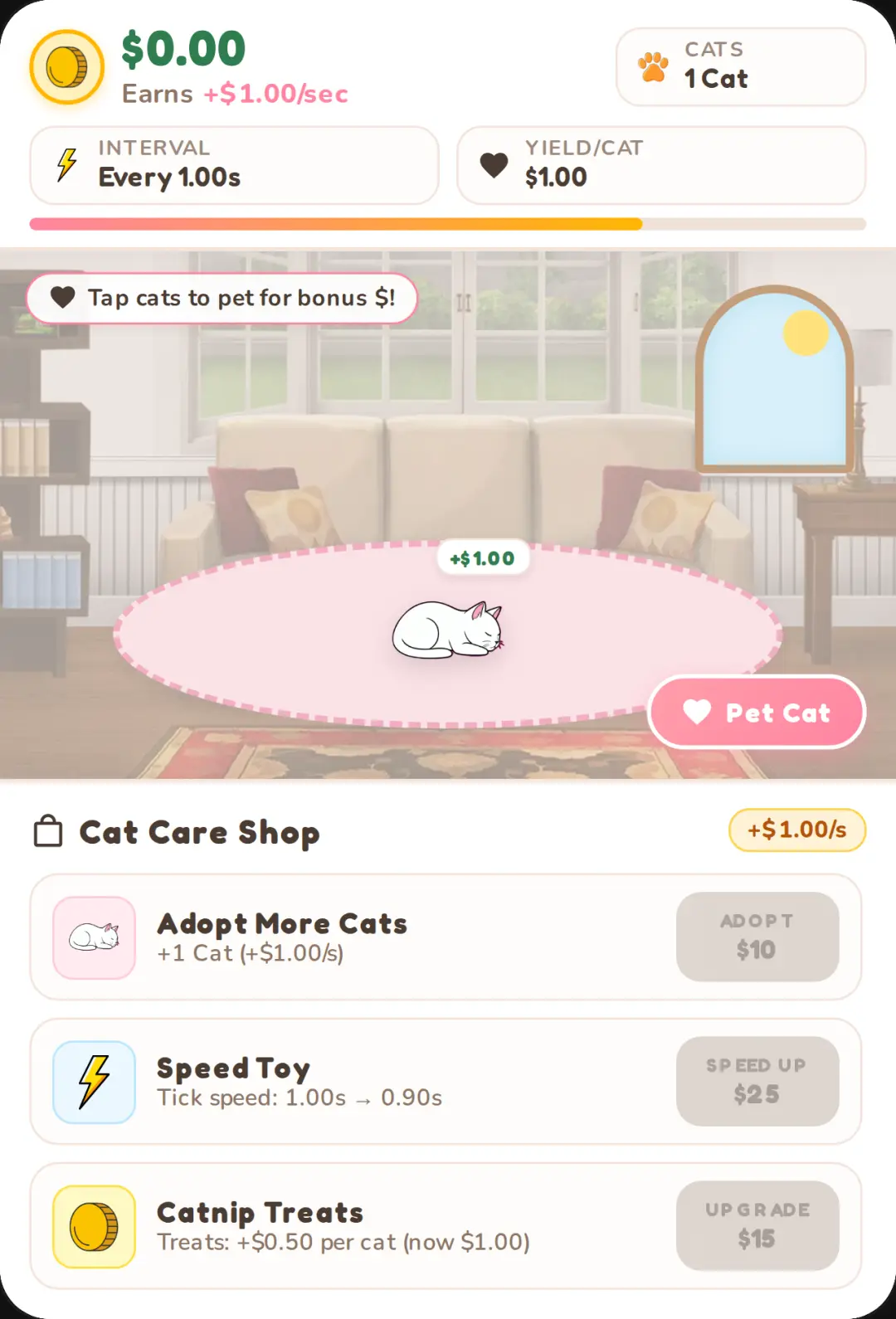 Cozy Cat House Idle cover