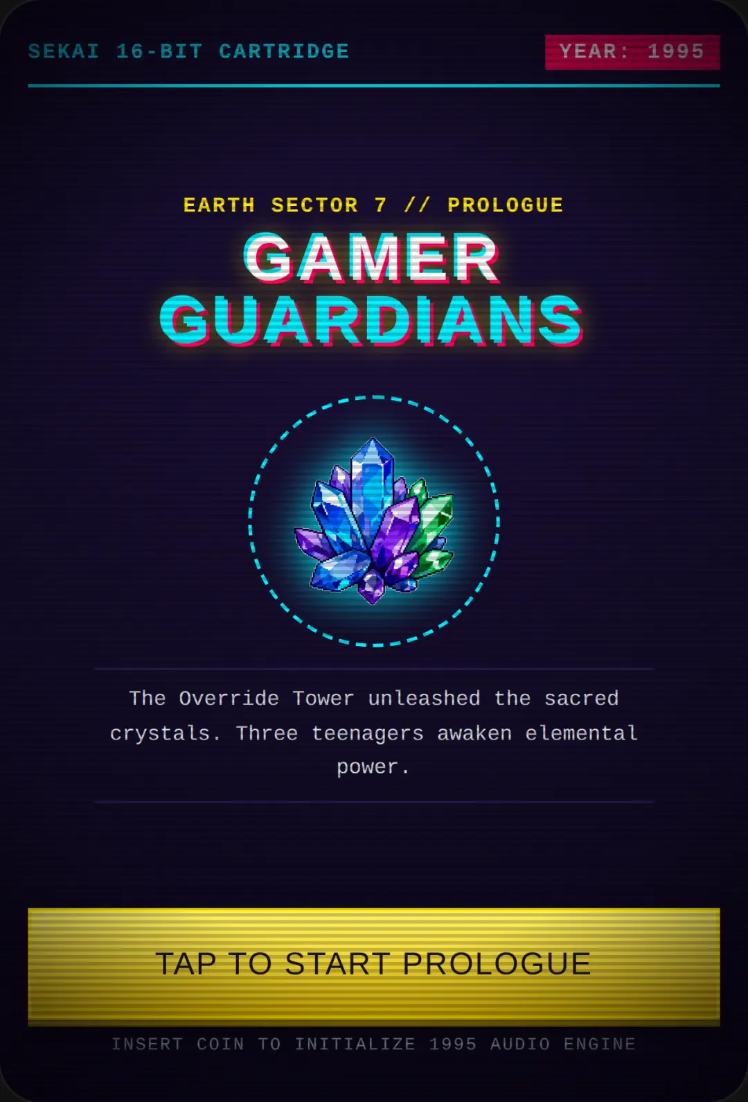 Gamer Guardians (1995) Prologue cover