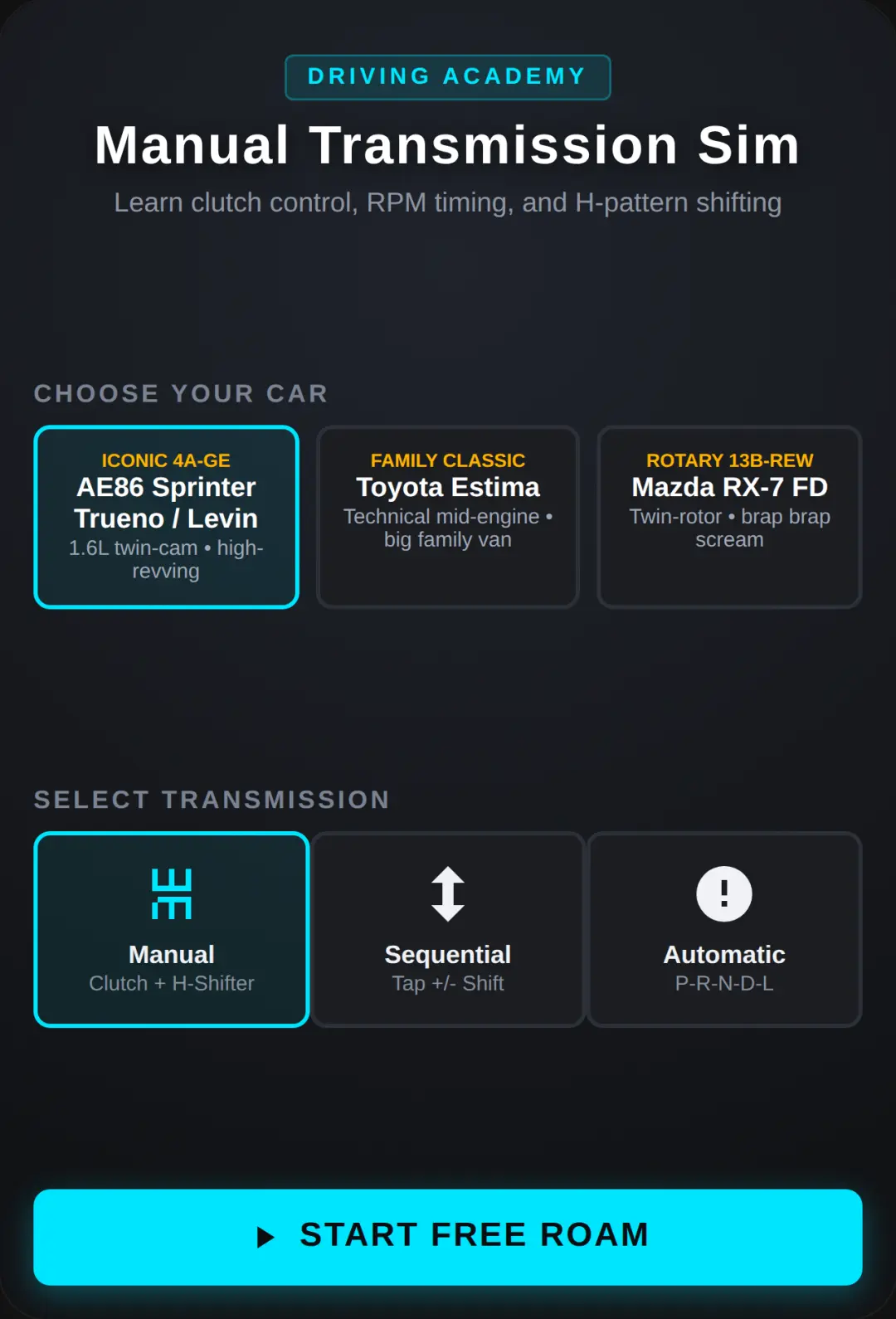Manual Transmission cover