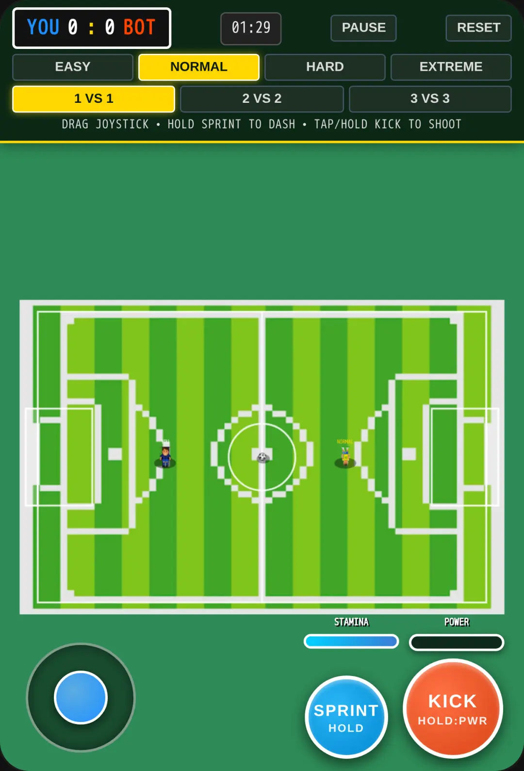 Pixel Football 2D cover