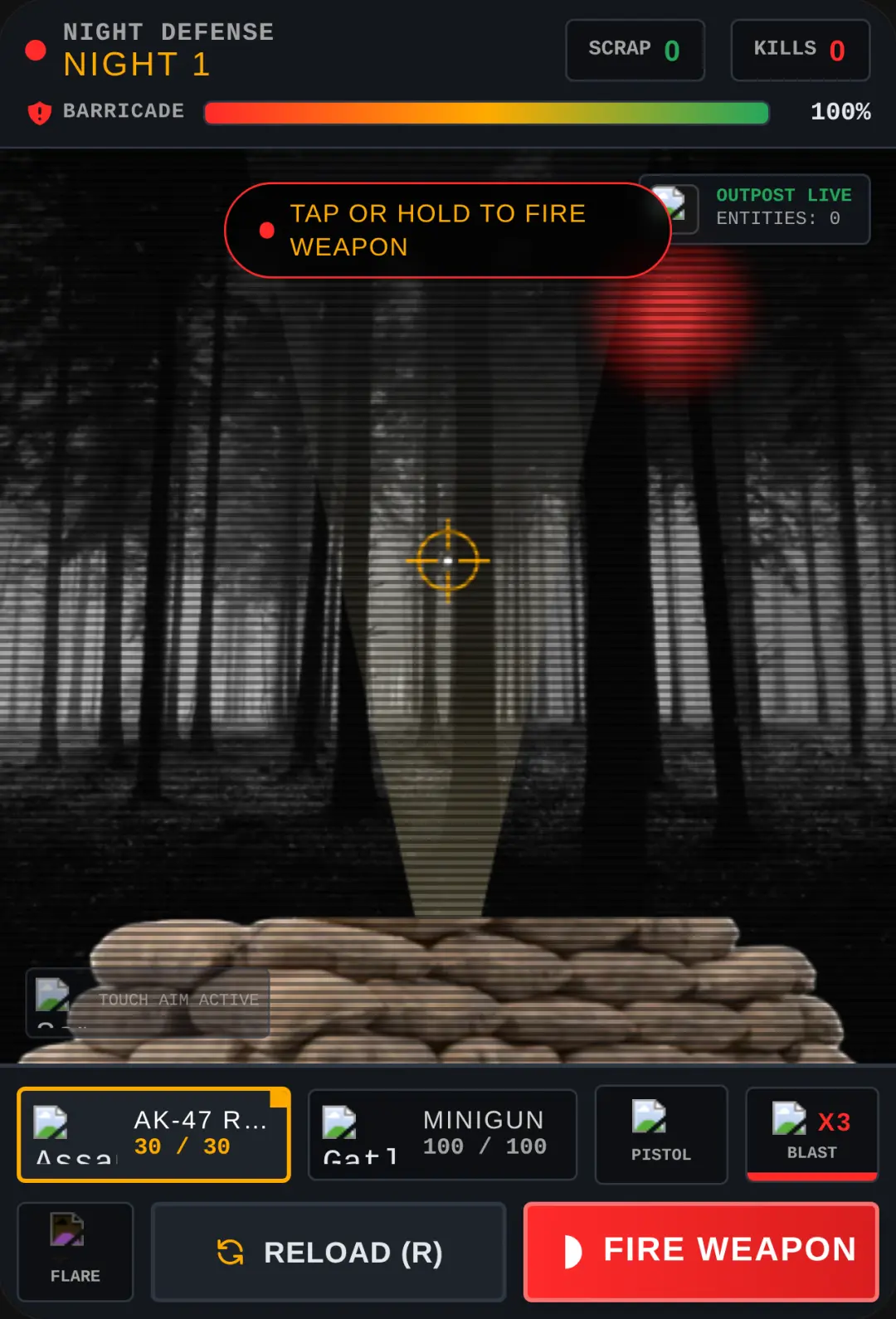 Outpost Perimeter: Survival Horror cover