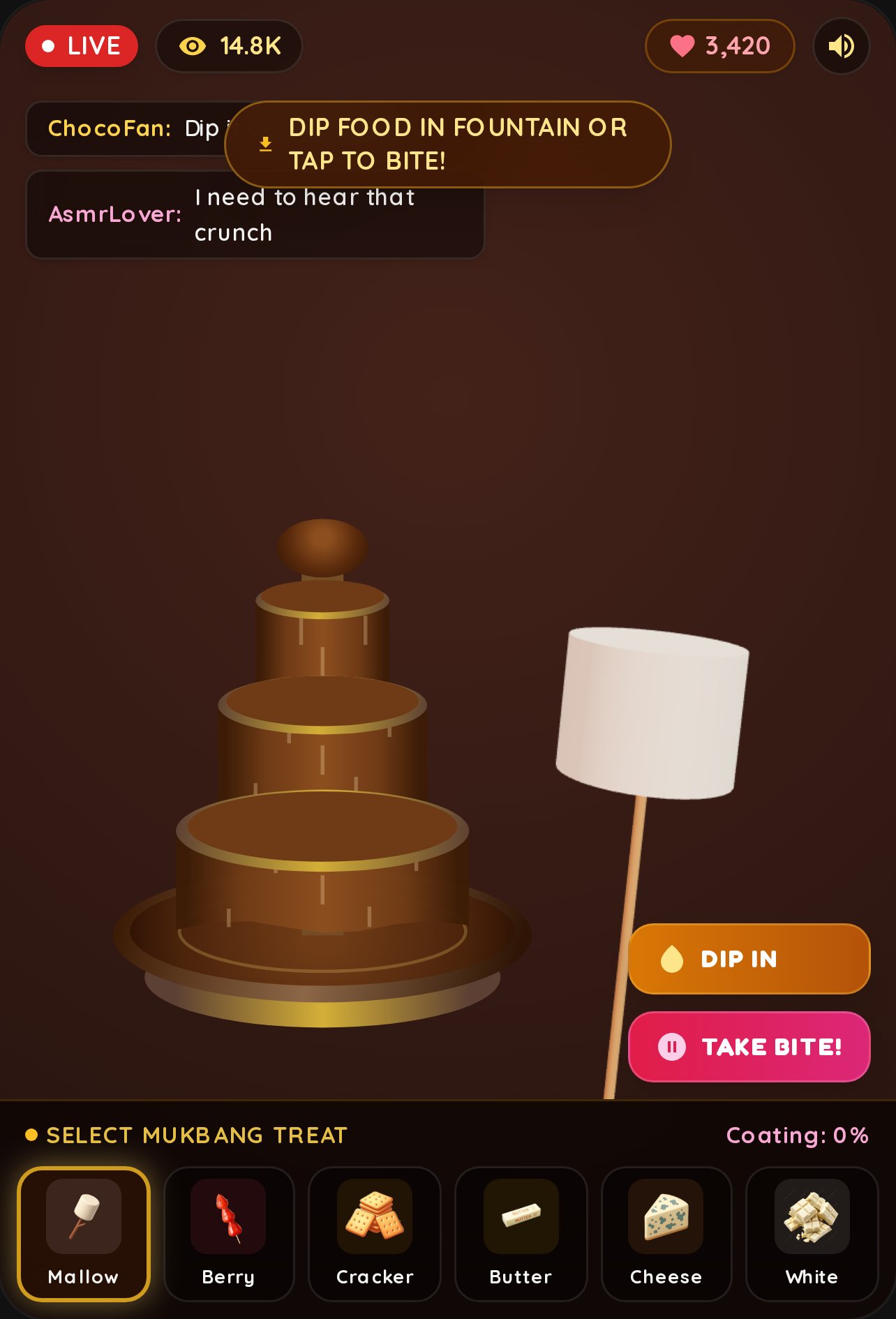 Chocolate Fountain Mukbang cover