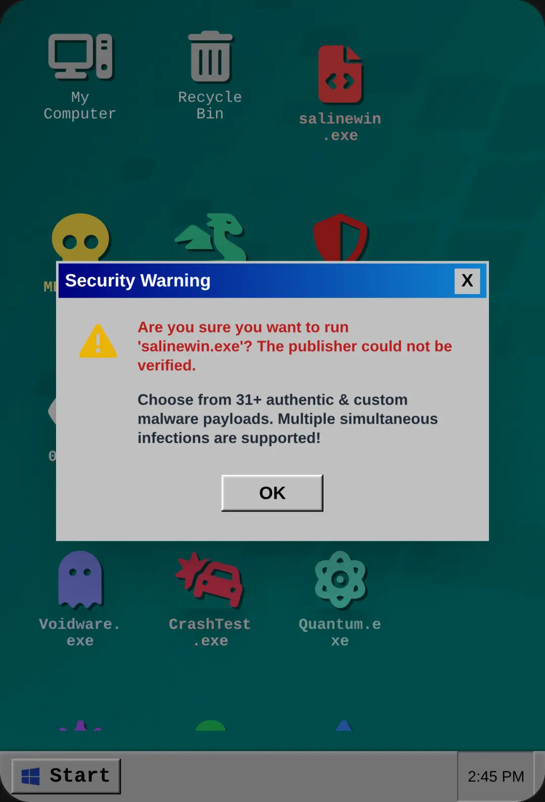 Malware Virus Testing cover
